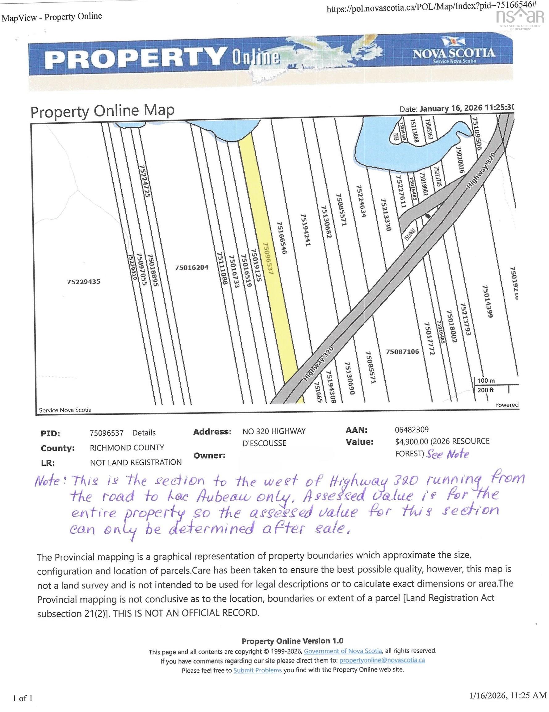 $35,000.00: 320 Highway, D'Escousse