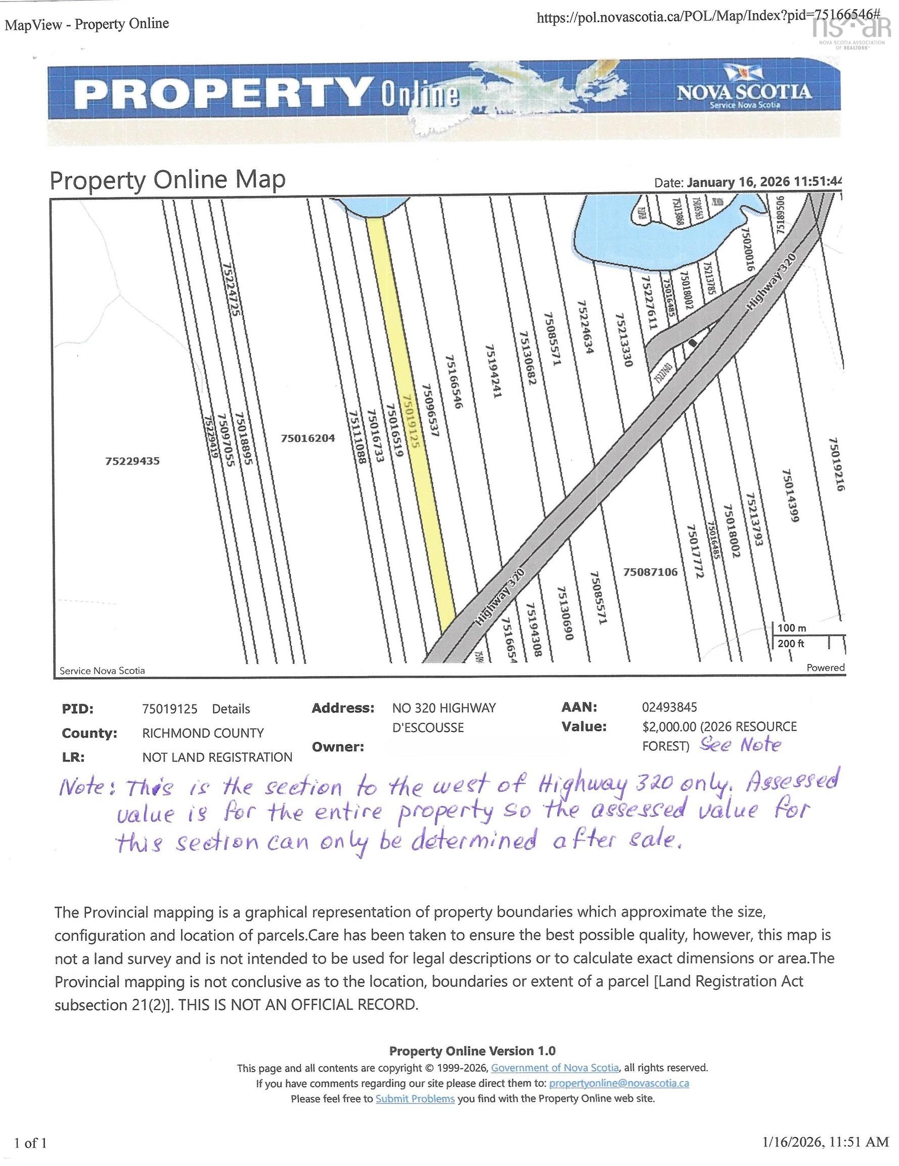 $35,000.00: 320 Highway, D'Escousse
