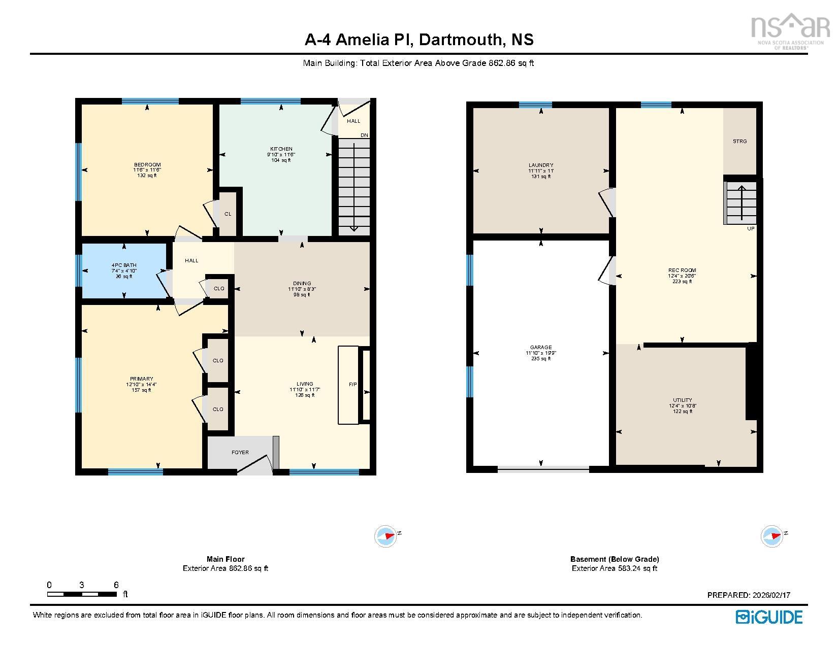 4-4a Amelia Place, Dartmouth, NS (MLS 202603069)