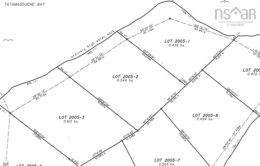 $110,000.00: Lot 2005-2 Island Road Extension, Malagash