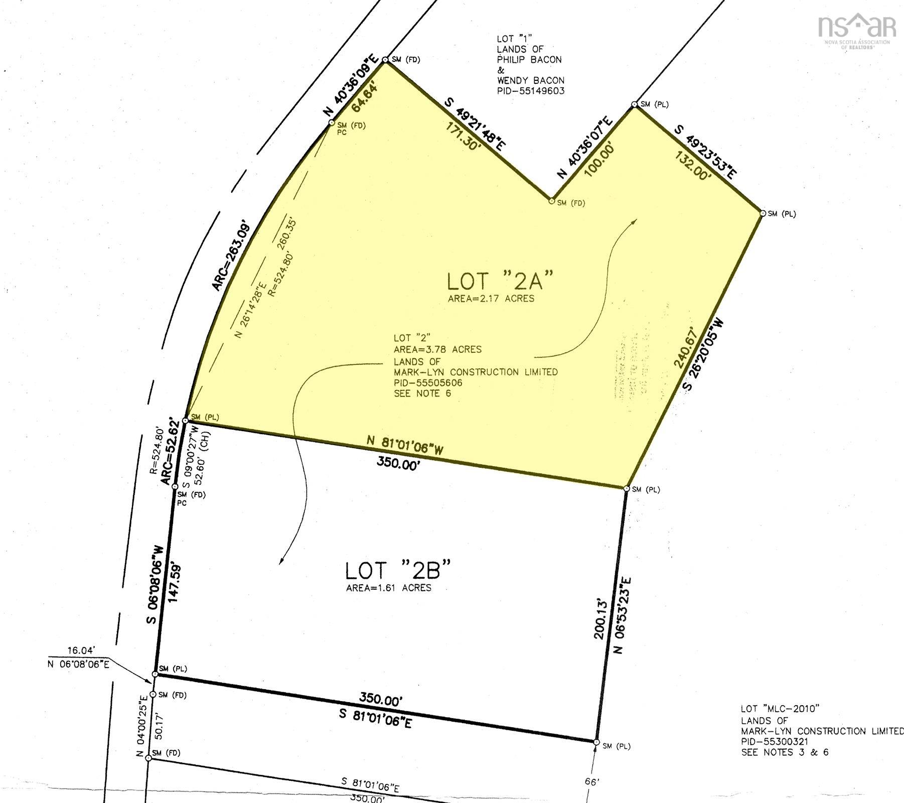 $75,000.00: Lot 2A South Bishop Road, Coldbrook