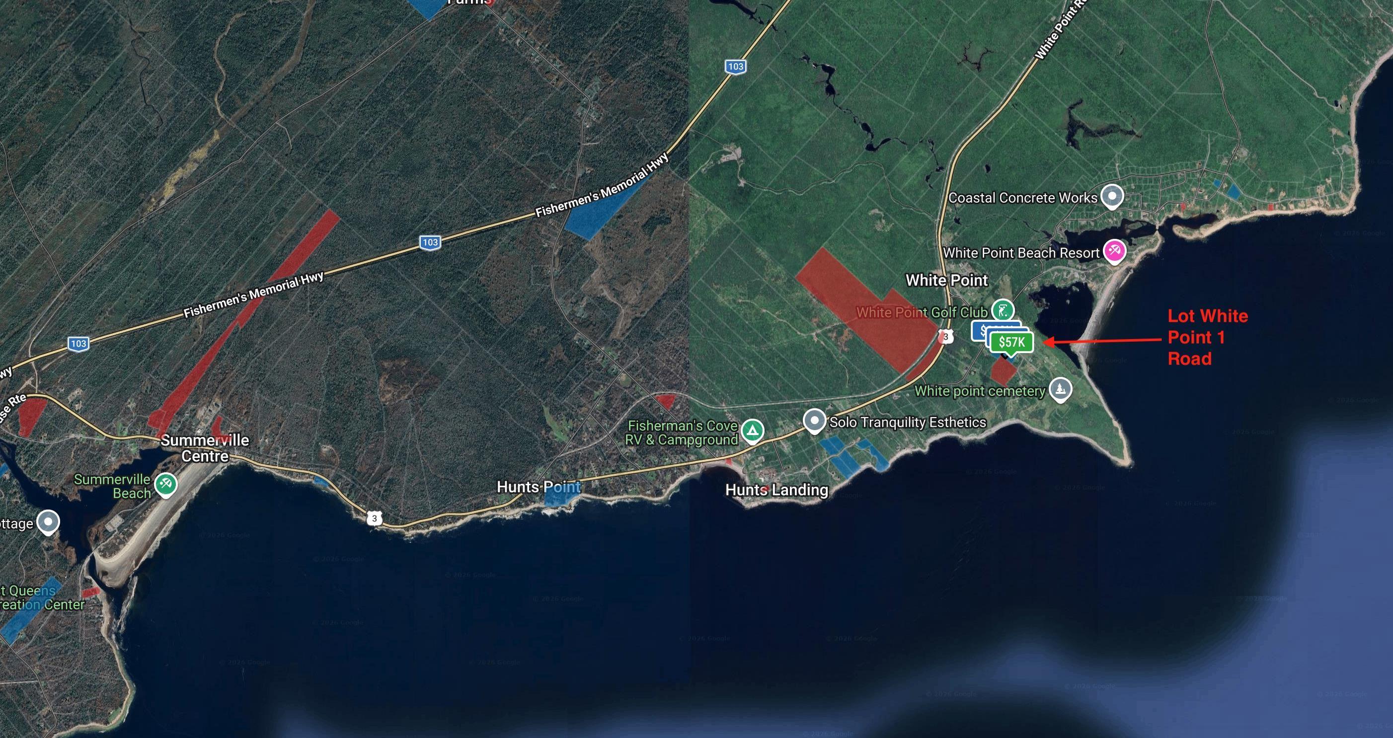 $56,900.00: Lot White Point 1 Road, White Point