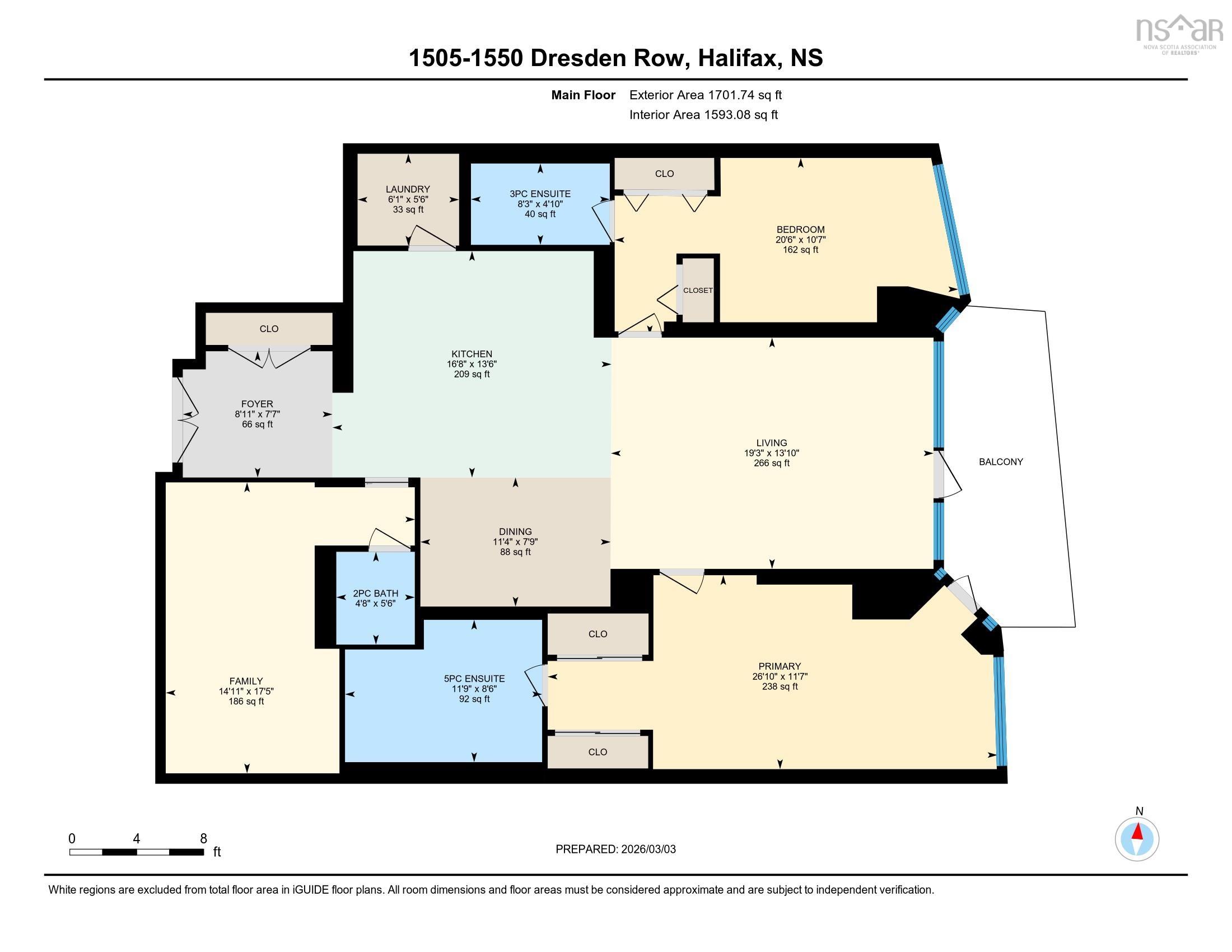 1505 1550 Dresden Row, Halifax, NS (MLS 202603887)