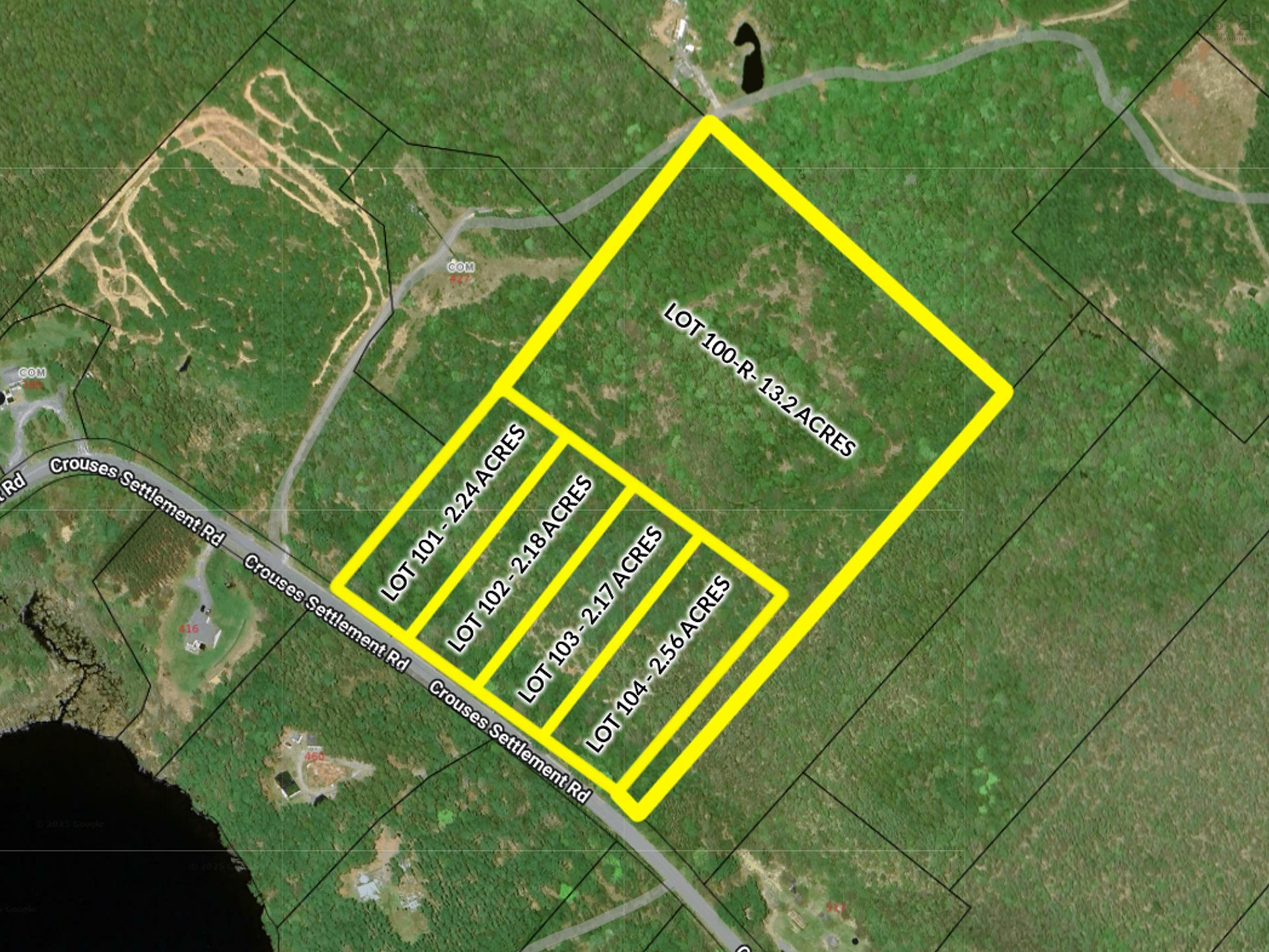 $37,000.00: LOT 101 CROUSES SETTLEMENT Road, Crouses Settlement