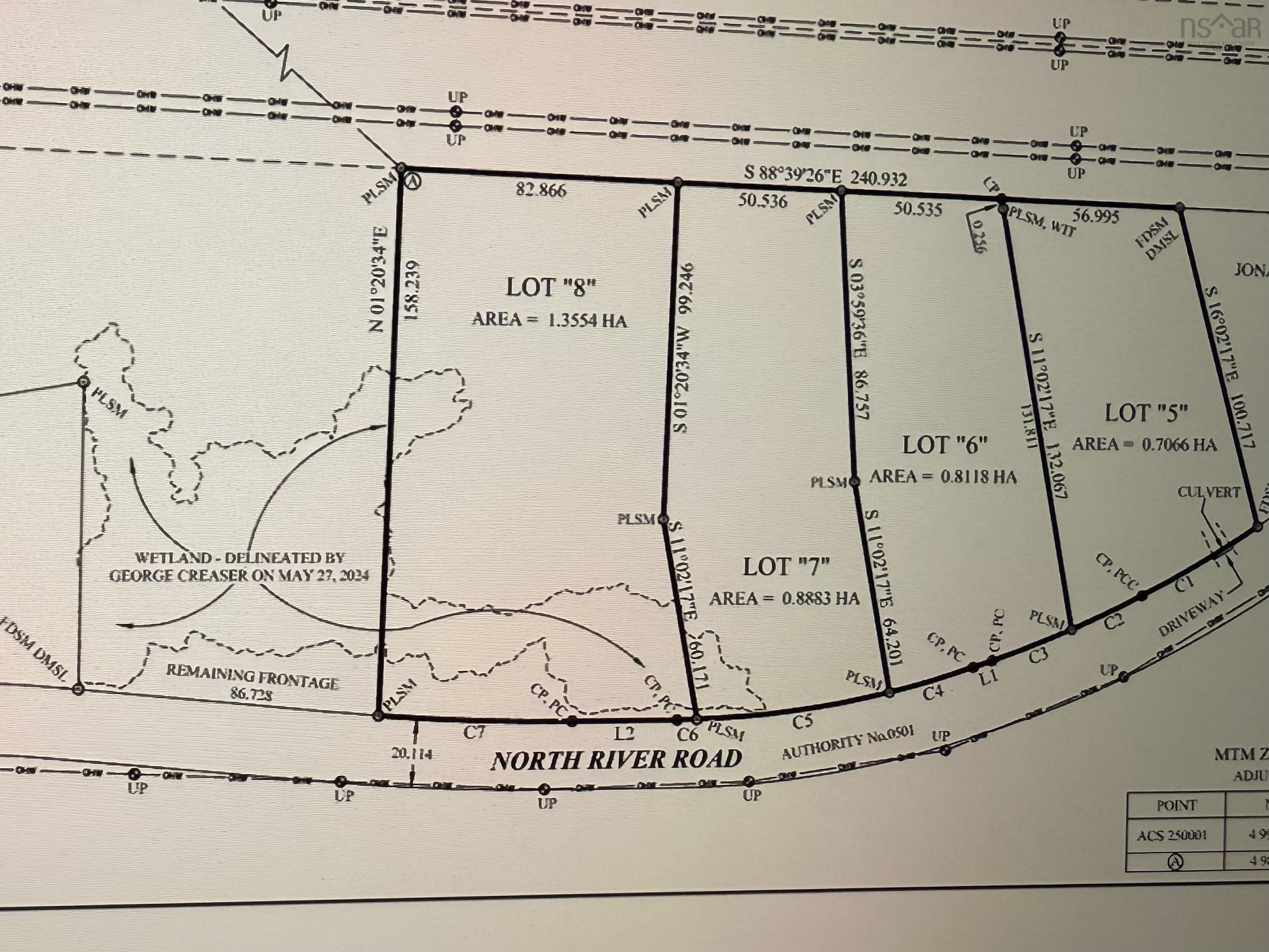 $68,500.00: Lot 7 North River Road, Casey Corner