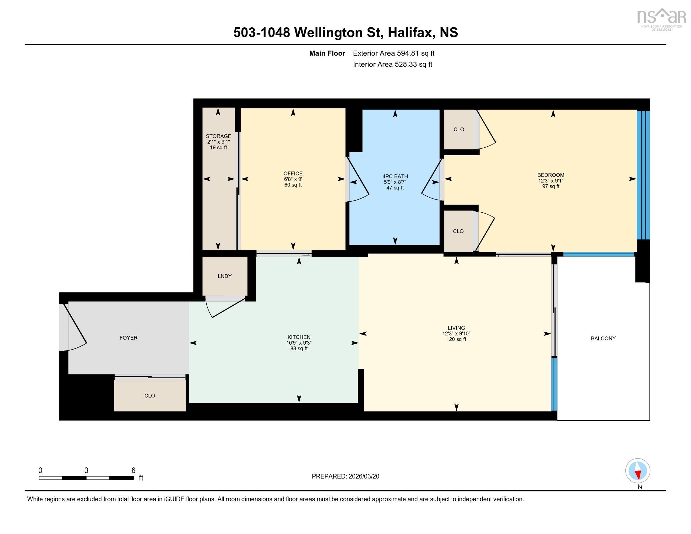 $569,900.00: 503 1048 Wellington Street, Halifax