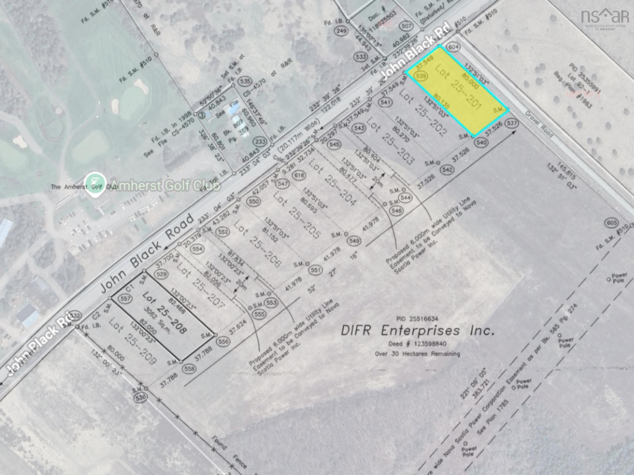 Lot 25-201 John Black Road, East Amherst, NS (MLS® 202605103)