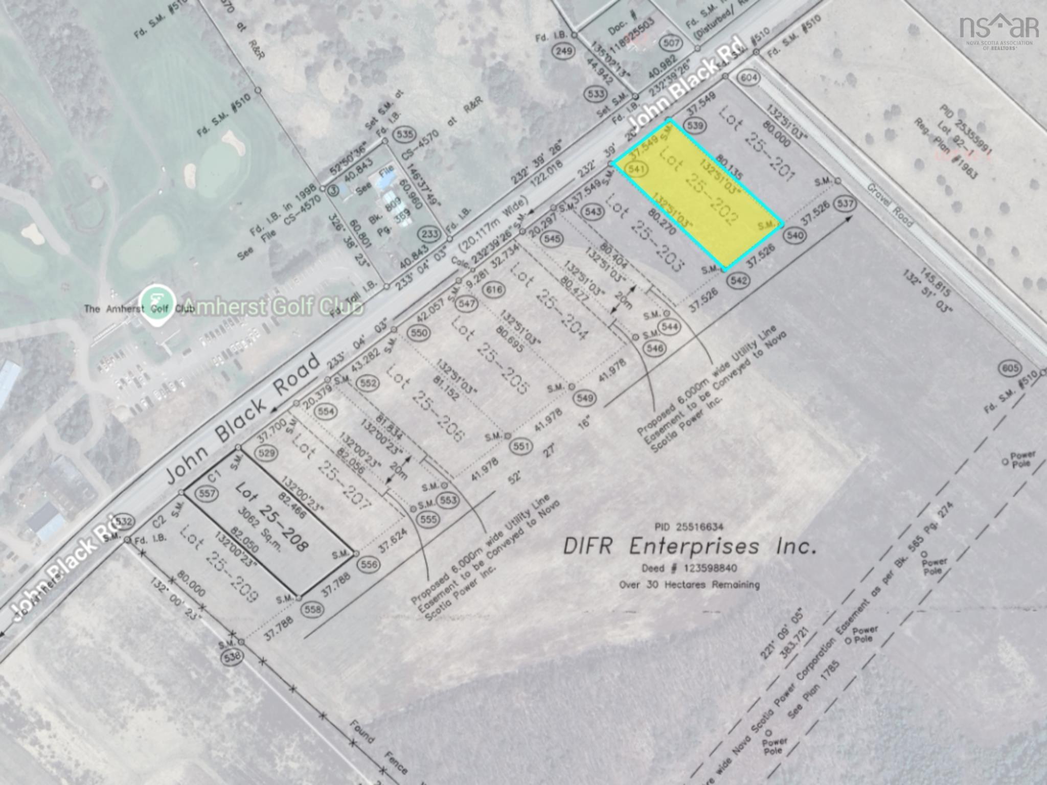 Lot 25-202 John Black Road, East Amherst, NS (MLS® 202605104)