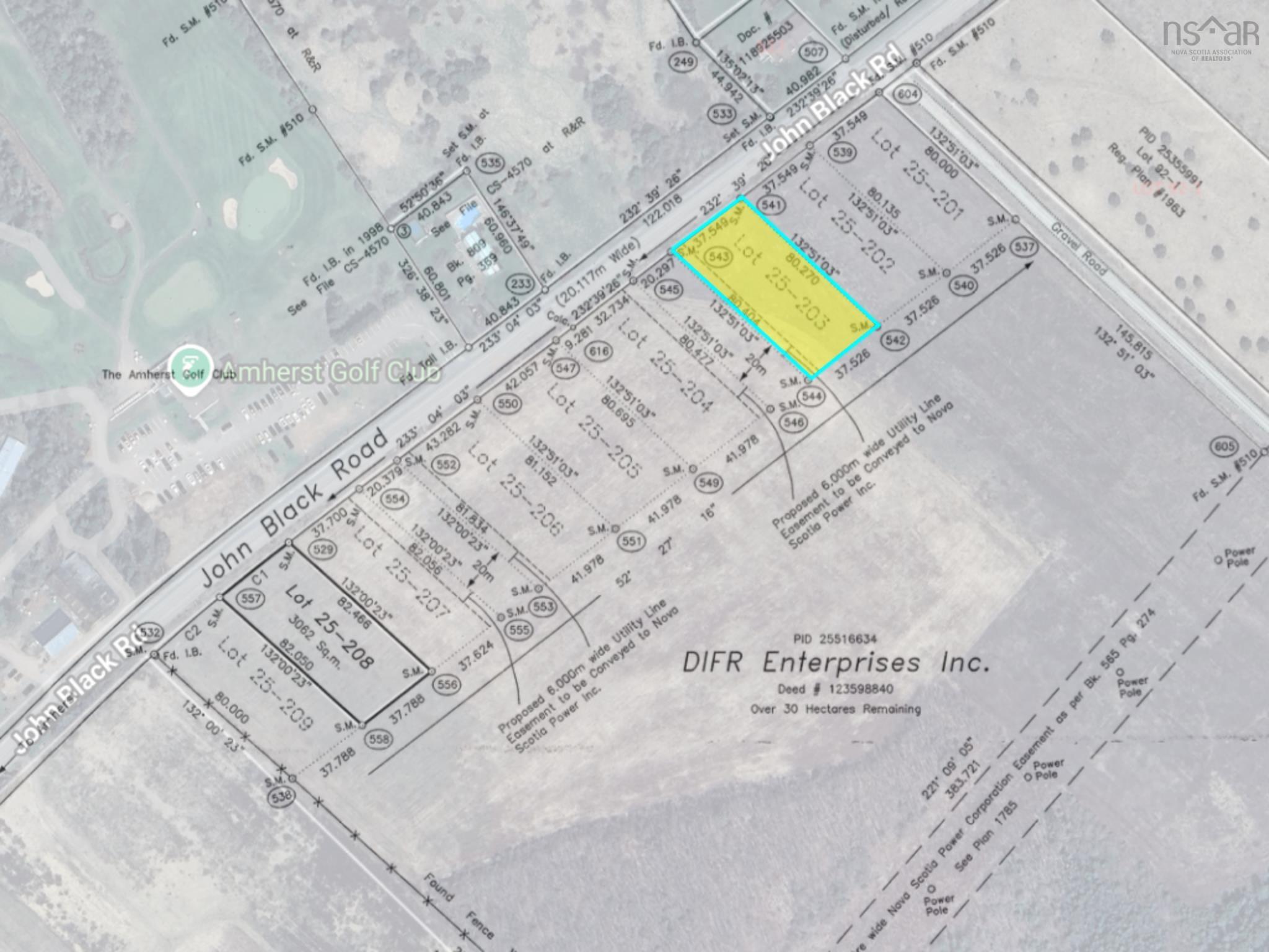 Lot 25-203 John Black Road, East Amherst, NS (MLS® 202605106)