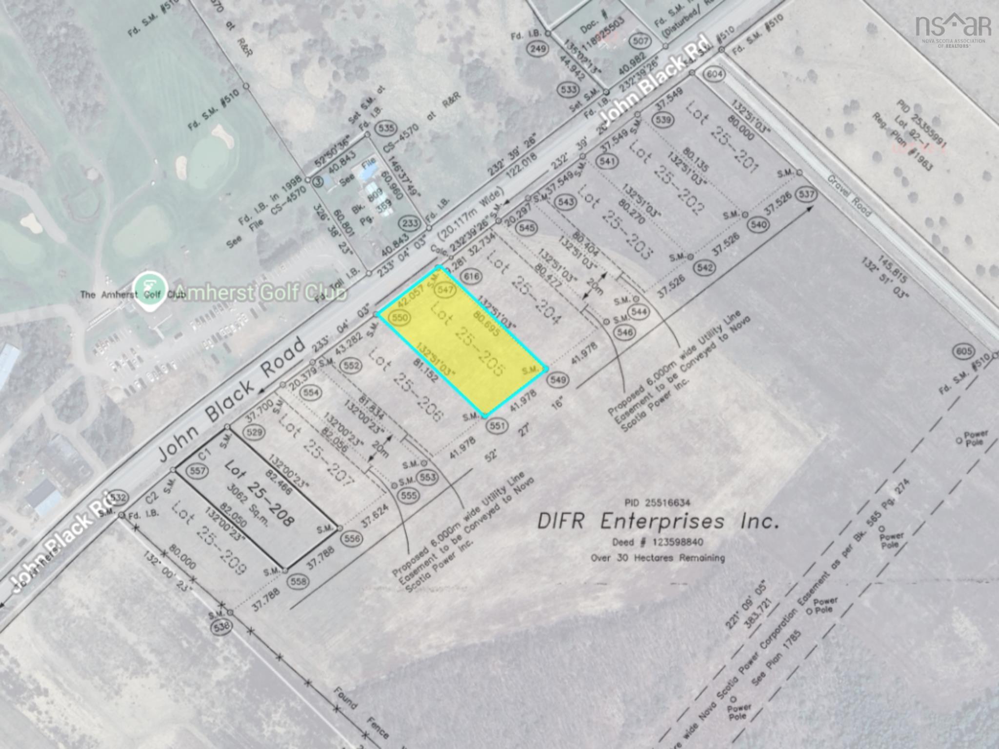 $85,000.00: Lot 25-205 John Black Road, East Amherst