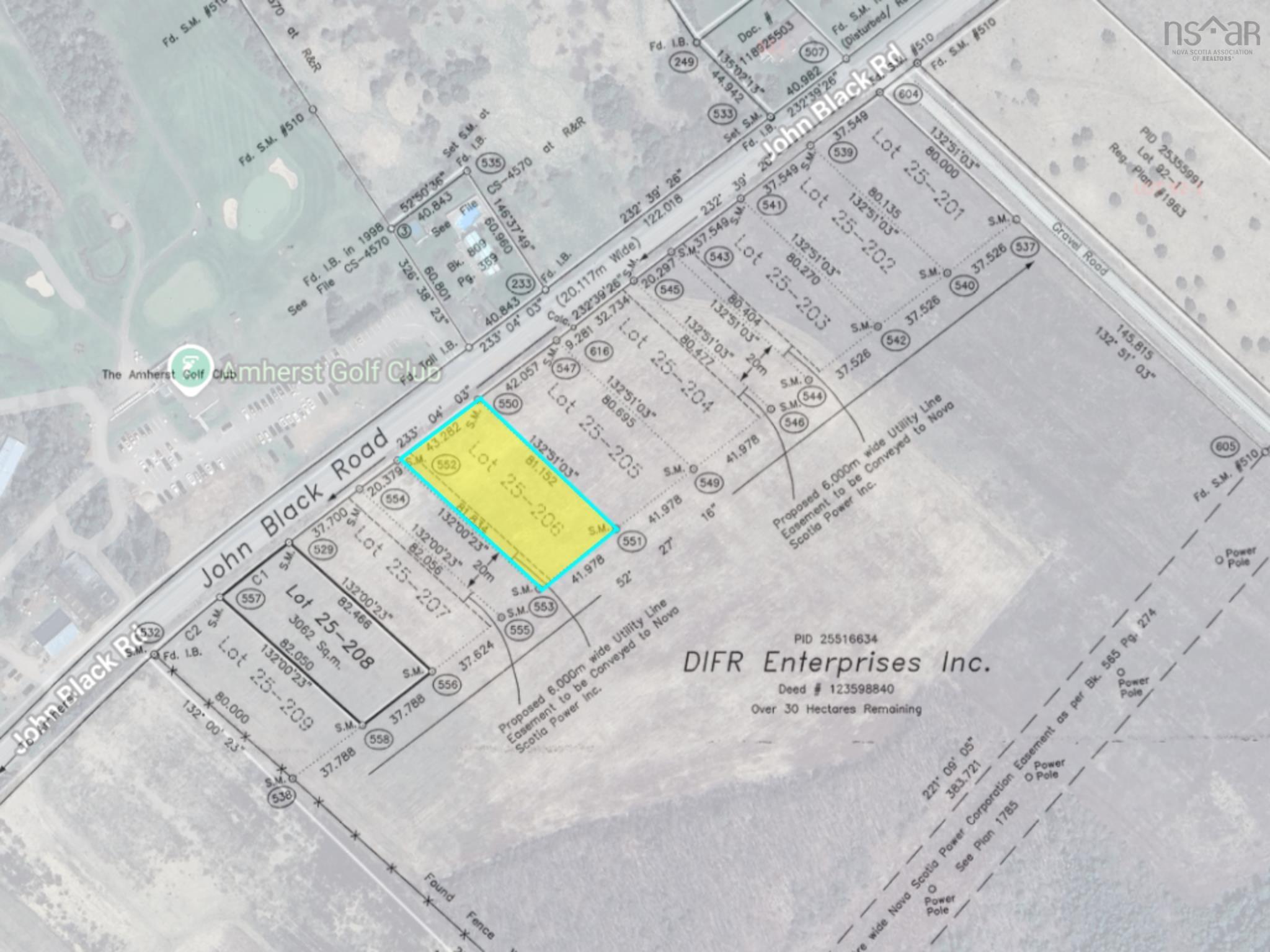 Lot 25-206 John Black Road, East Amherst, NS (MLS® 202605109)