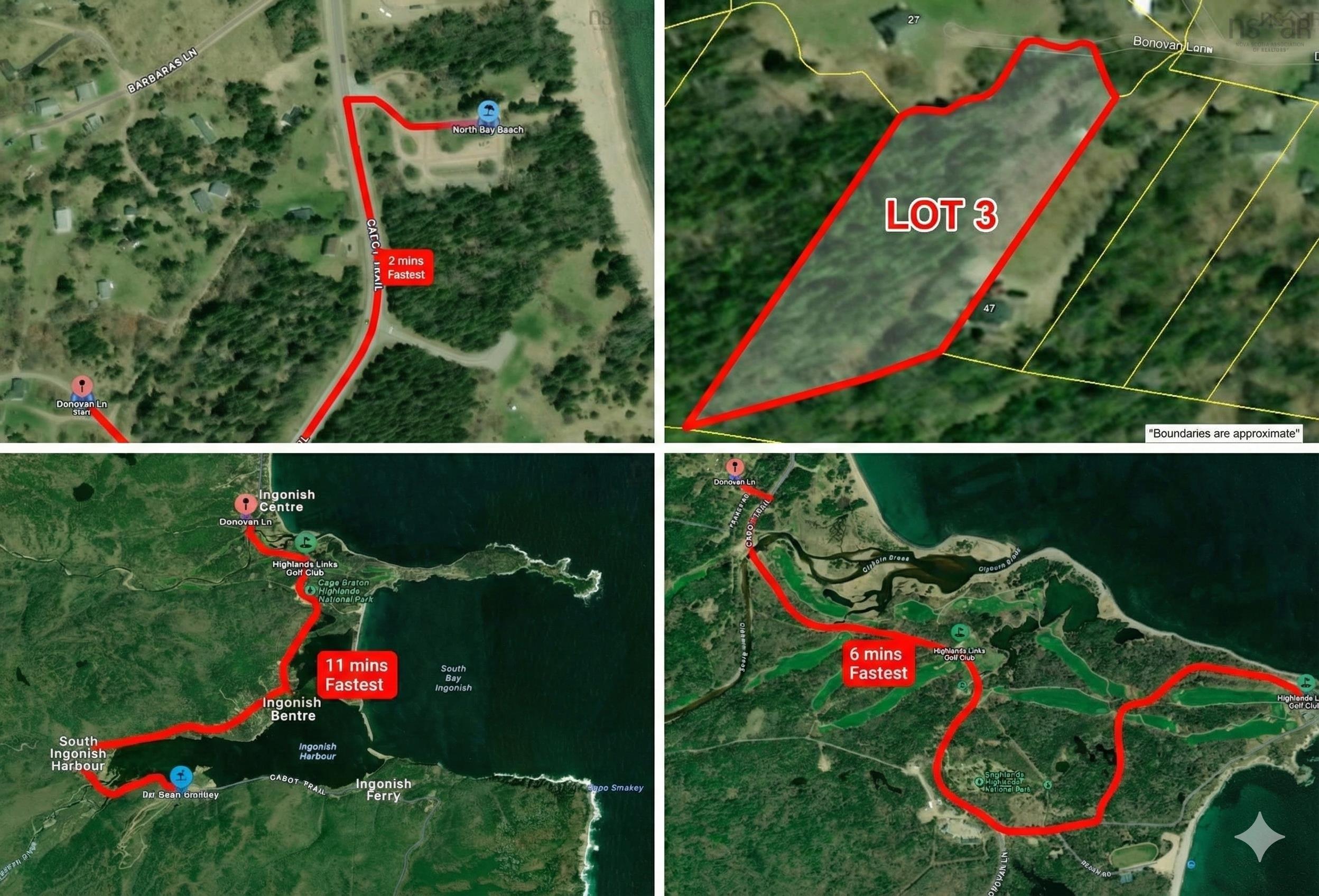 $85,000.00: 0 Cabot Trail  Donovan Lane, Ingonish Centre