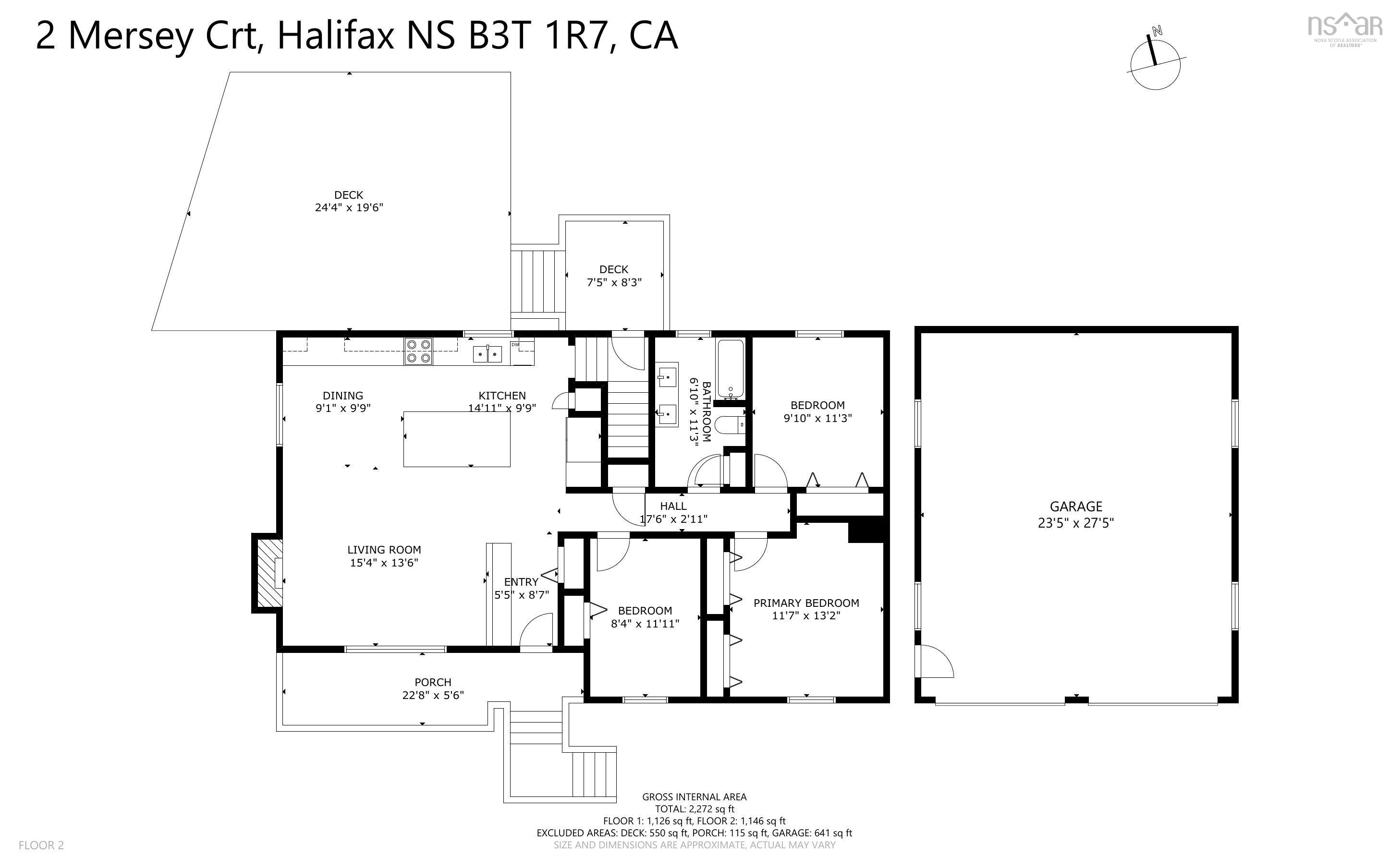 2 Mersey Court, Hatchet Lake, NS (MLS 202605528)