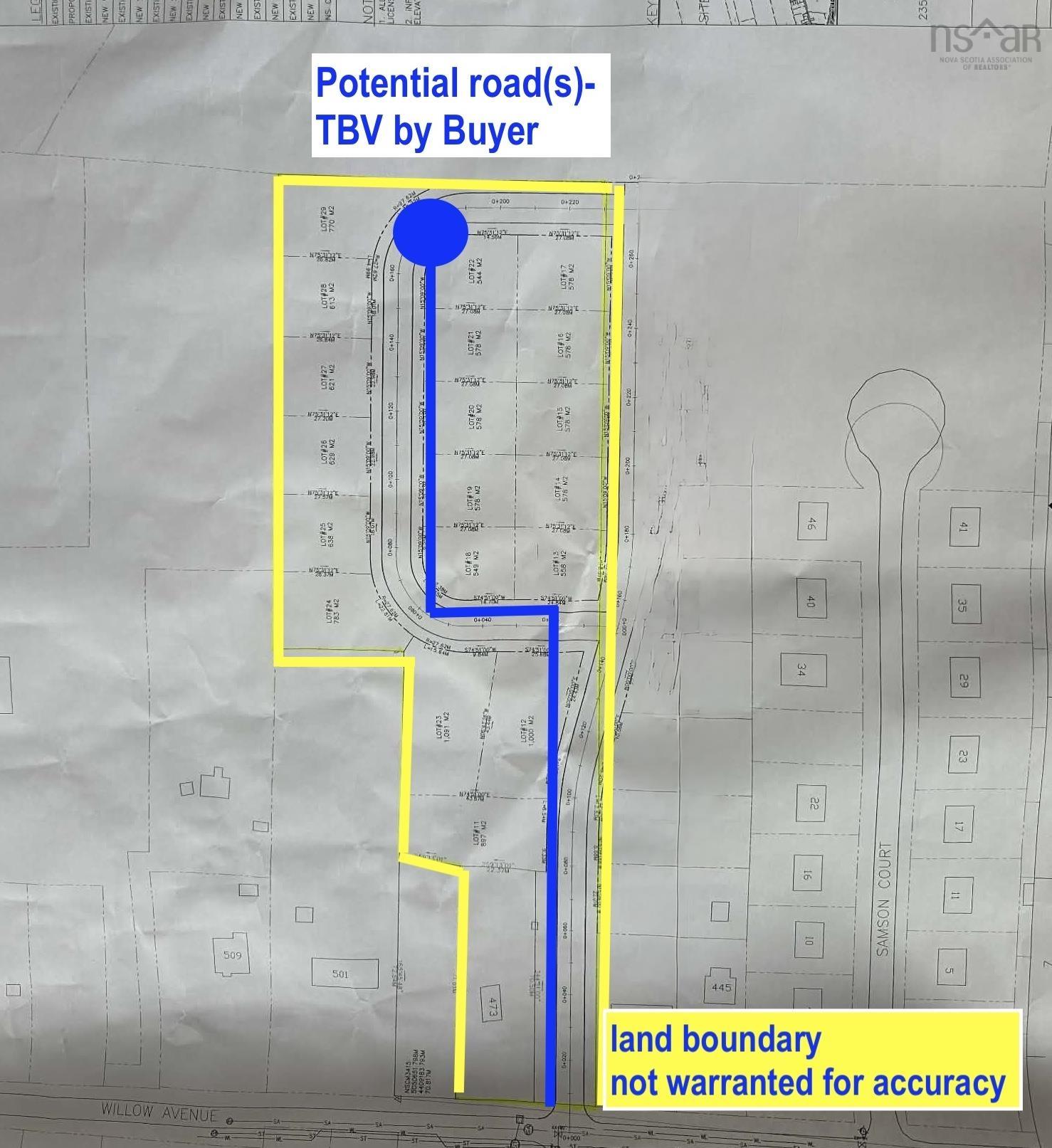 $299,000.00: 4.92 Acres Willow Avenue, New Glasgow