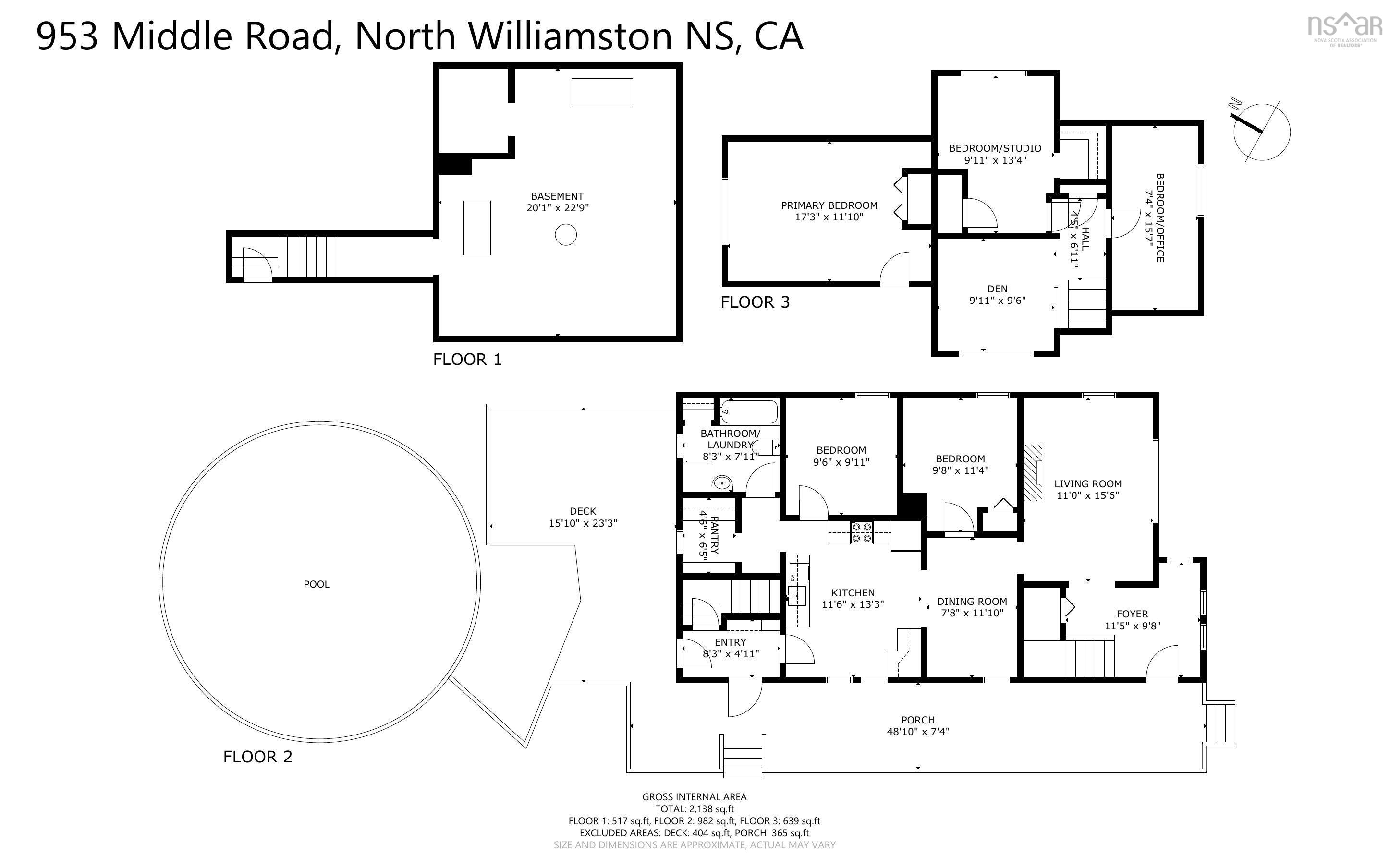 $299,900.00: 953 Middle Road, North Williamston