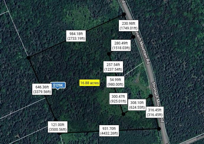 $129,000.00: Acreage Stronach Mountain Road, Melvern Square
