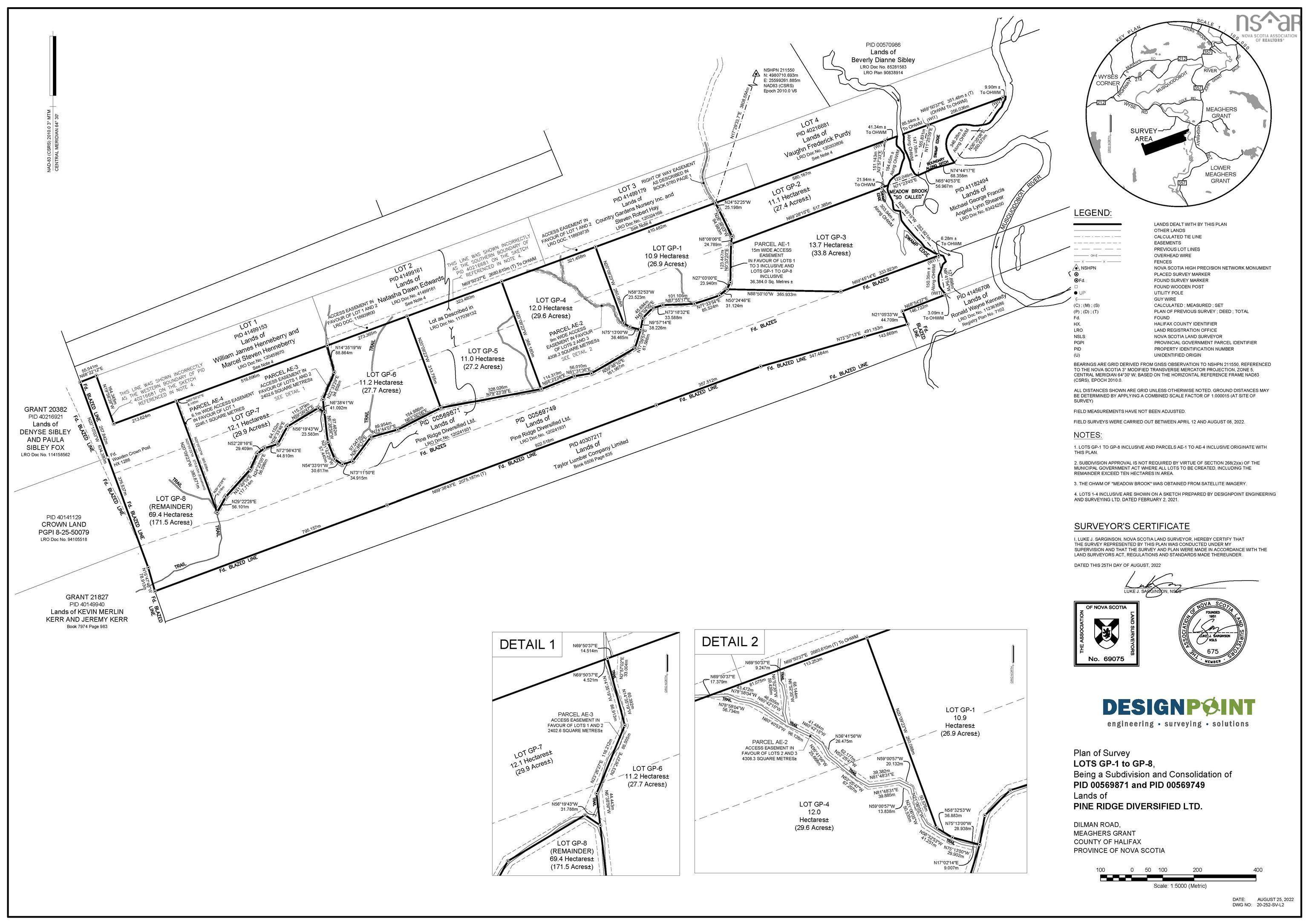 Lot 4 the Grant Preserve, Musquodoboit River, NS (MLS 202607277)
