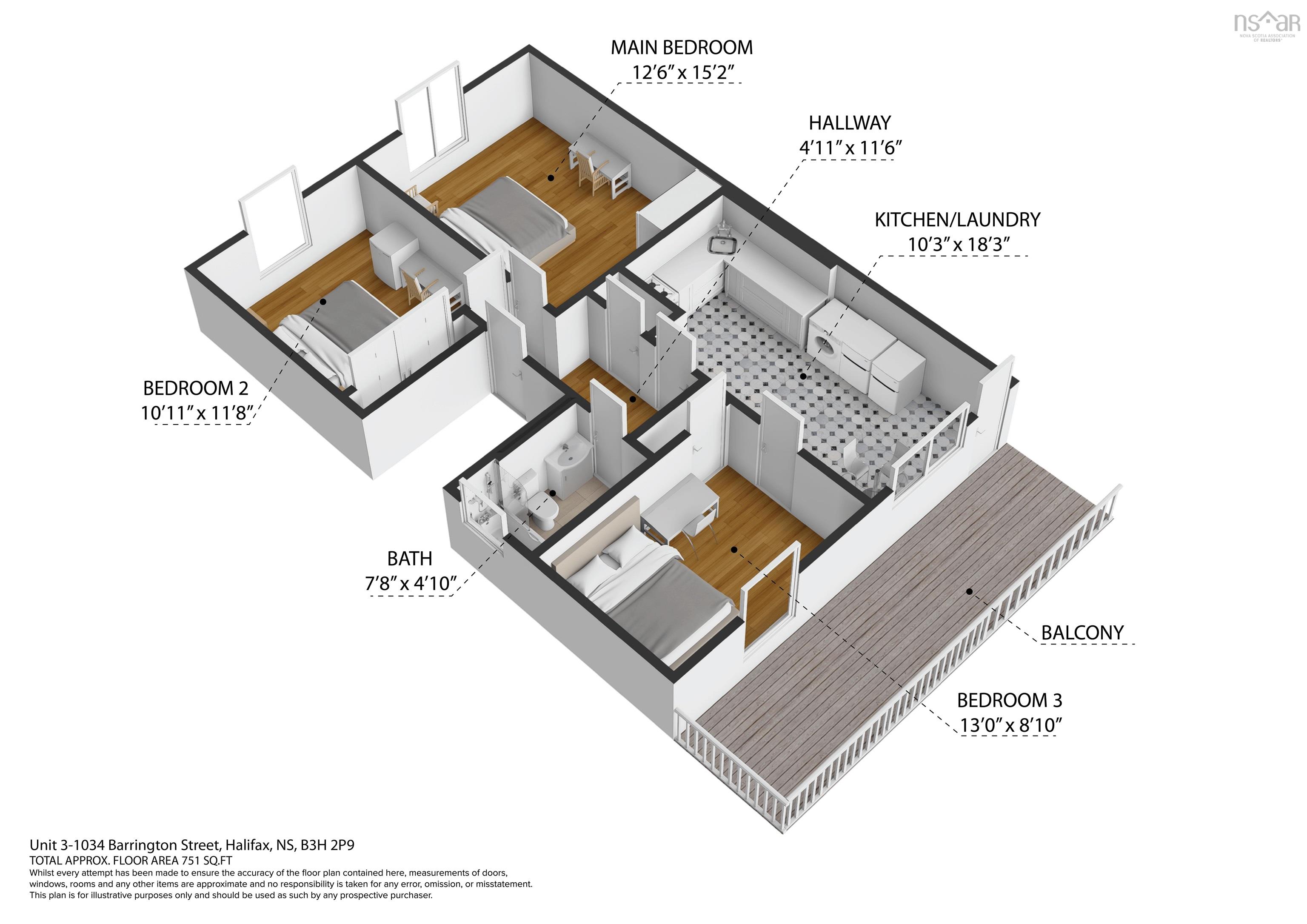 3 1034 Barrington Street, Halifax Peninsula, NS (MLS 202607327)