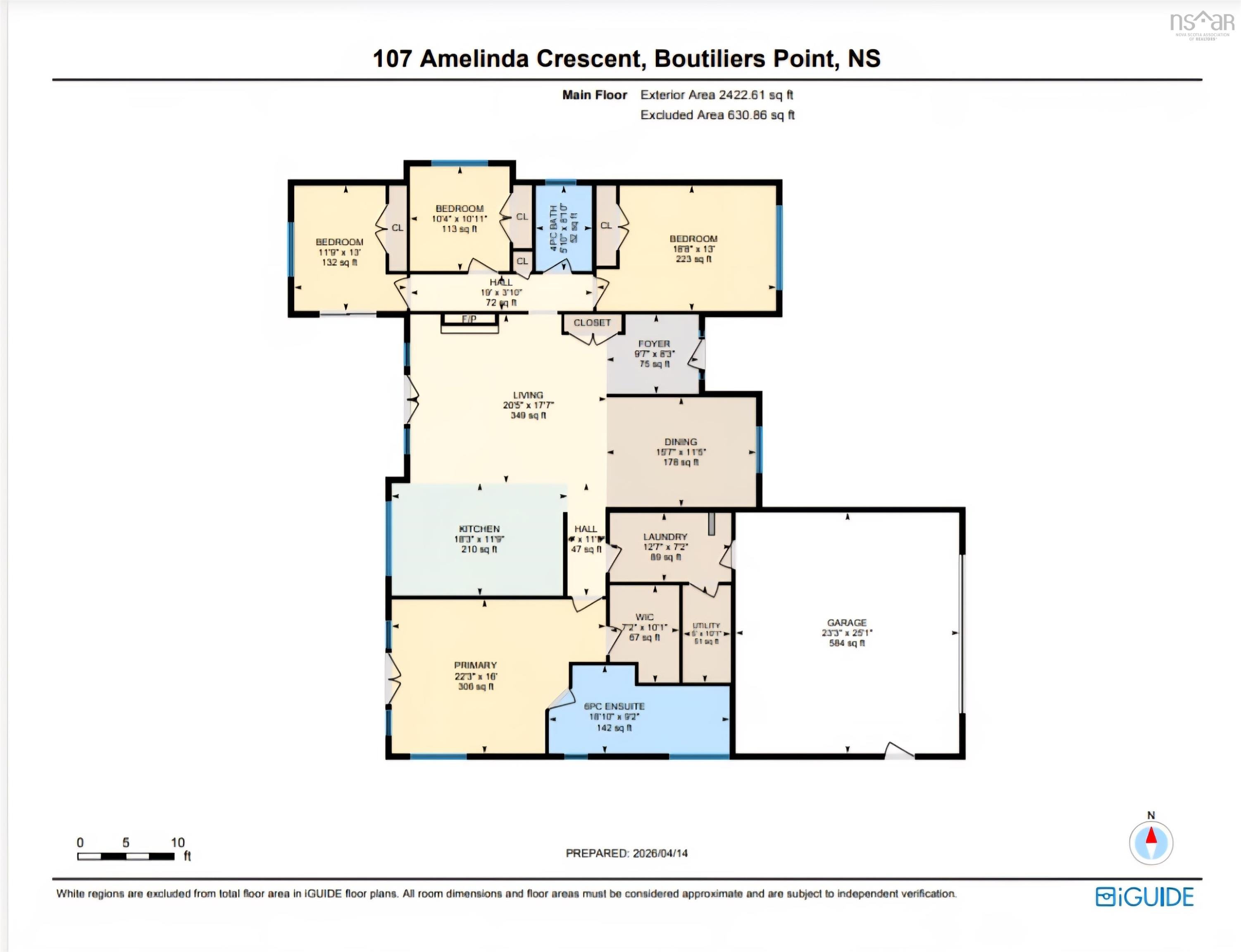 107 Amelinda Crescent, Boutiliers Point, NS (MLS 202607671)