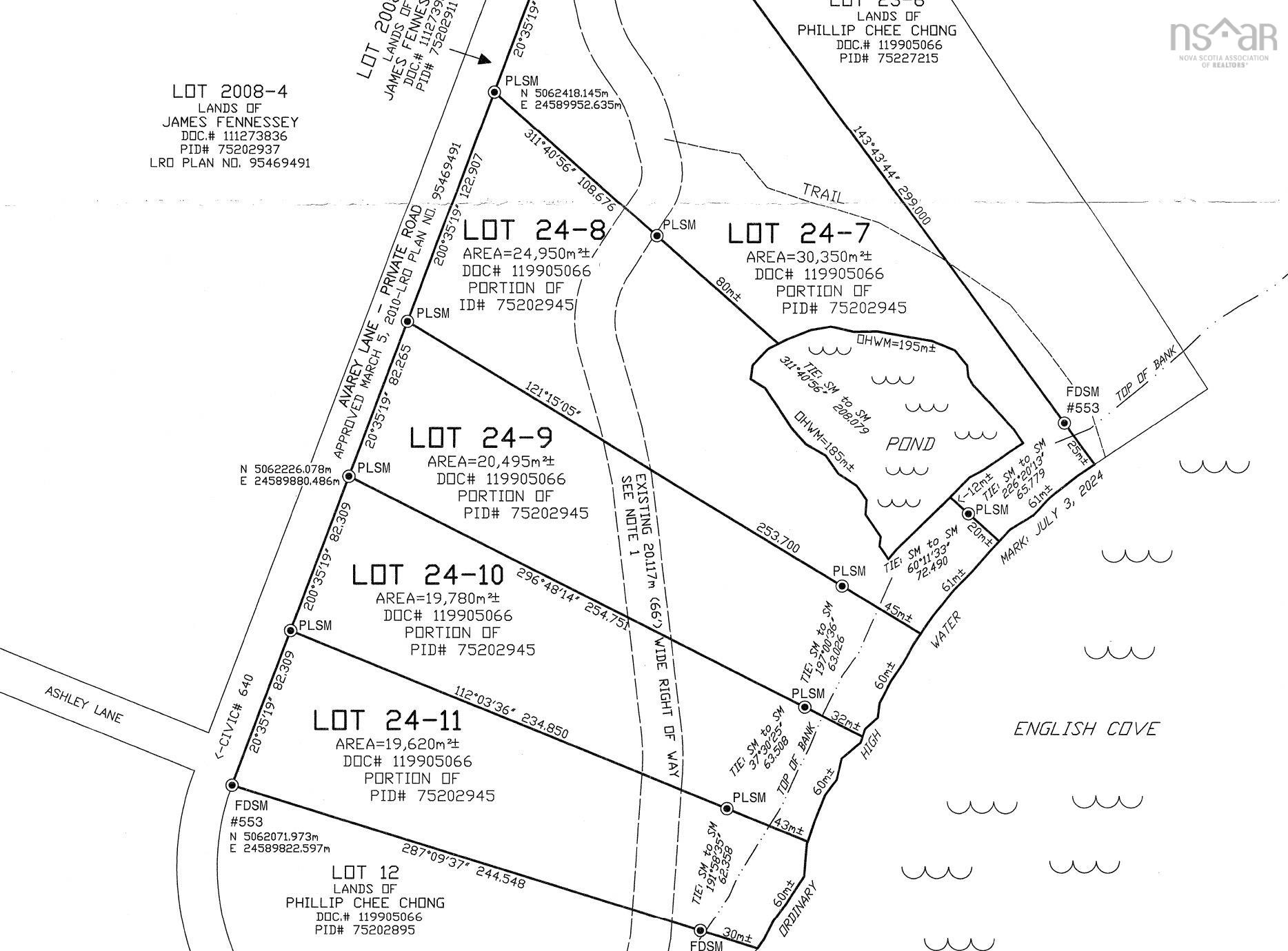 $78,000.00: Lot 24-10 Crooked Lake Road, Framboise