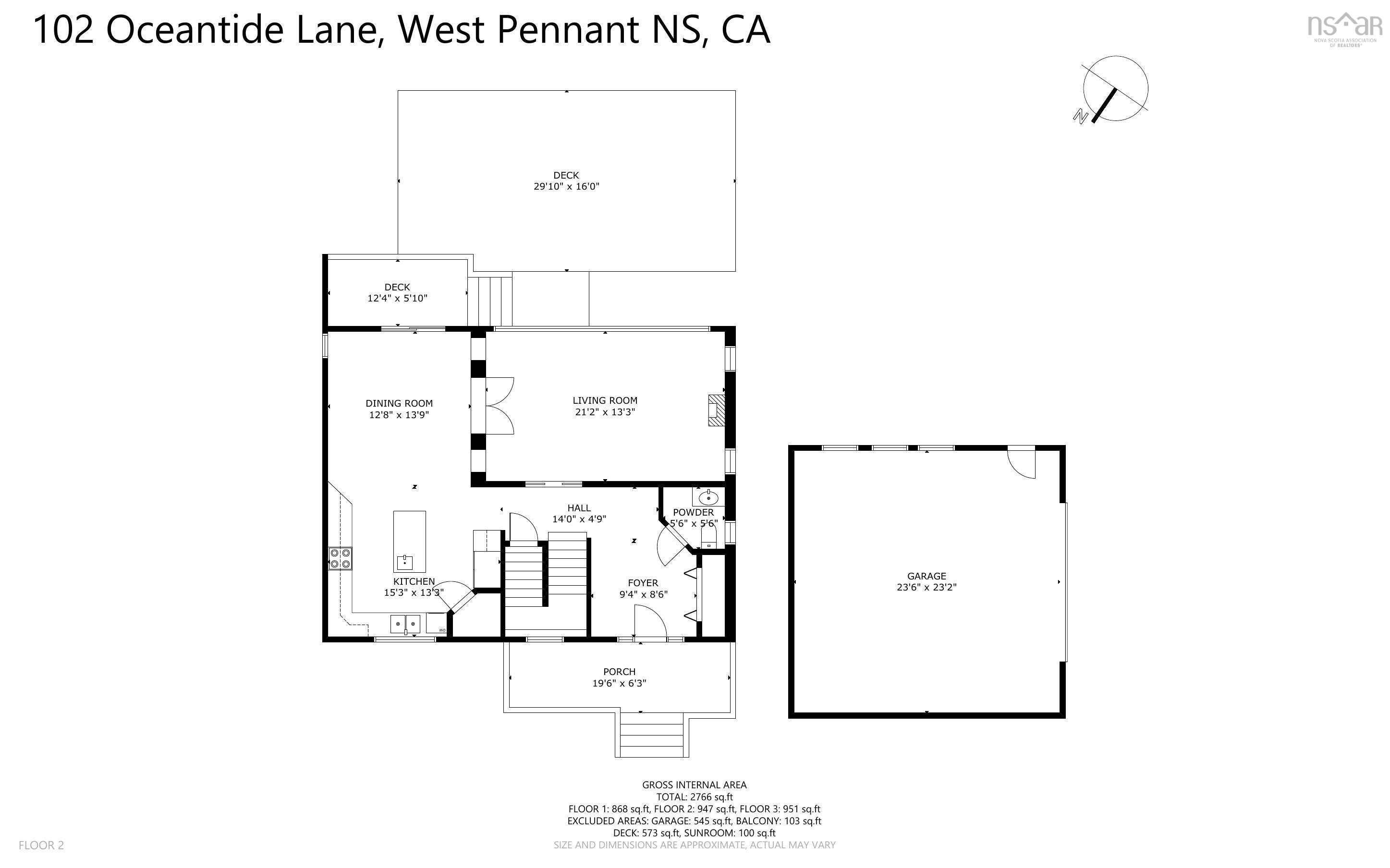 102 Oceantide Lane, West Pennant, NS (MLS 202609116)