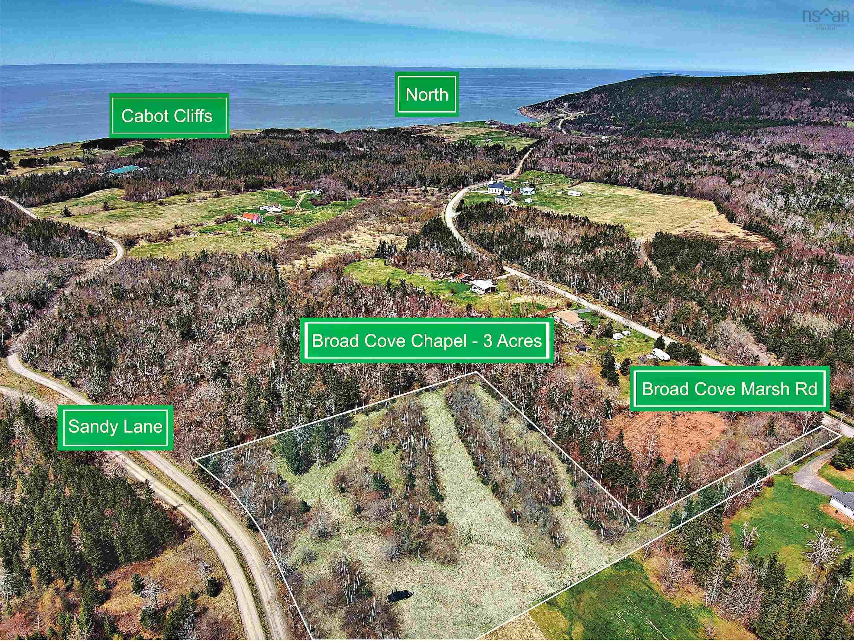 $125,000.00: Broad Cove Marsh Road, Broad Cove Chapel
