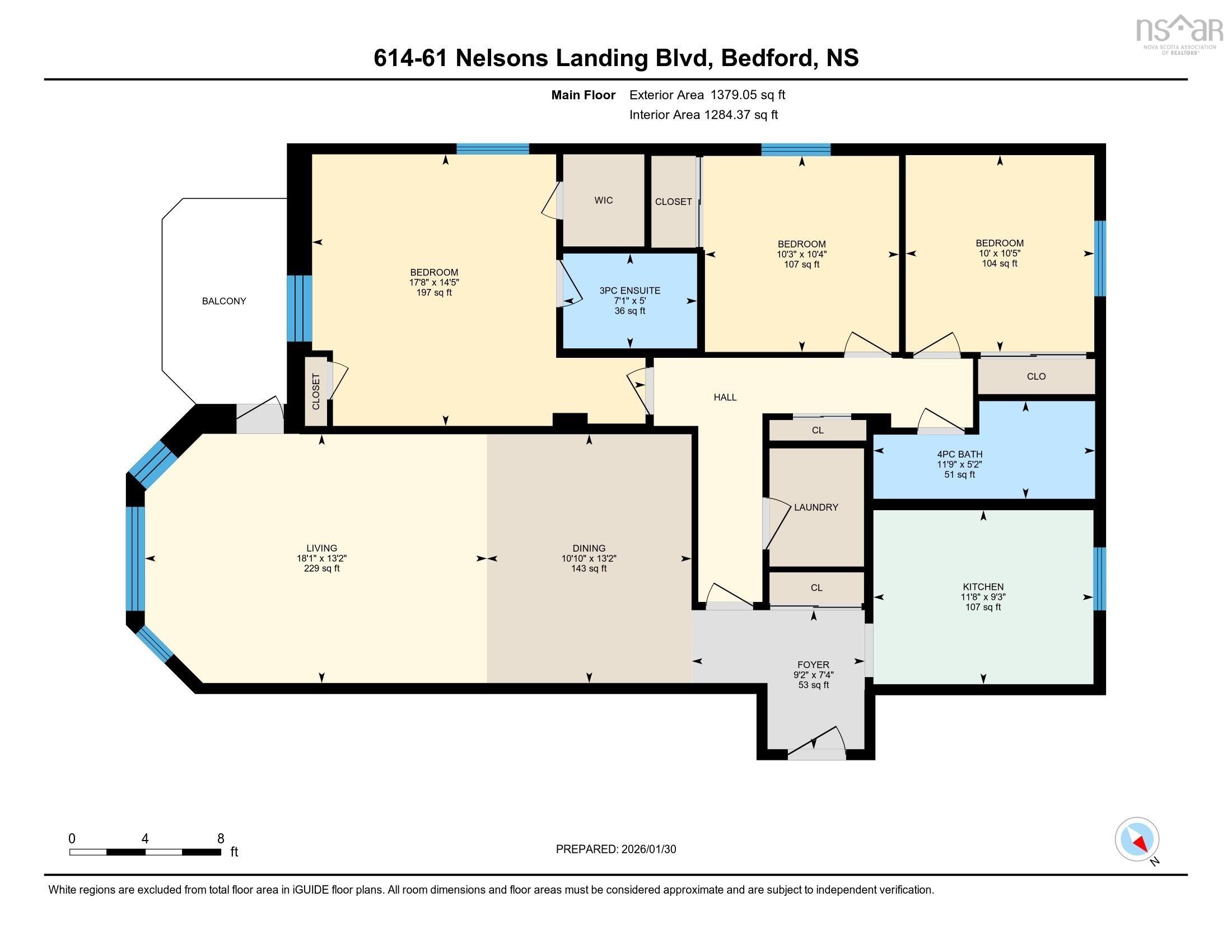614 61 Nelsons Landing Boulevard, Bedford, NS (MLS 202609539)
