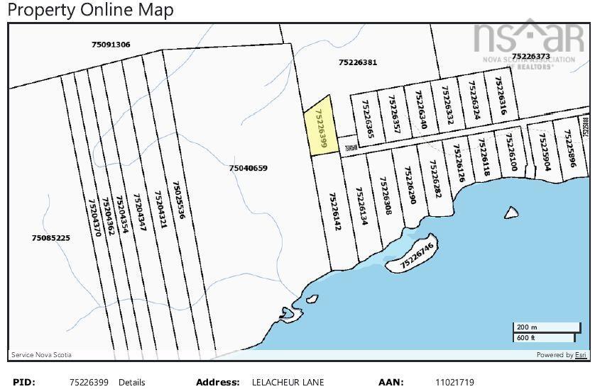 $425,000.00: 76 Acres Perry Lane, Lennox Passage