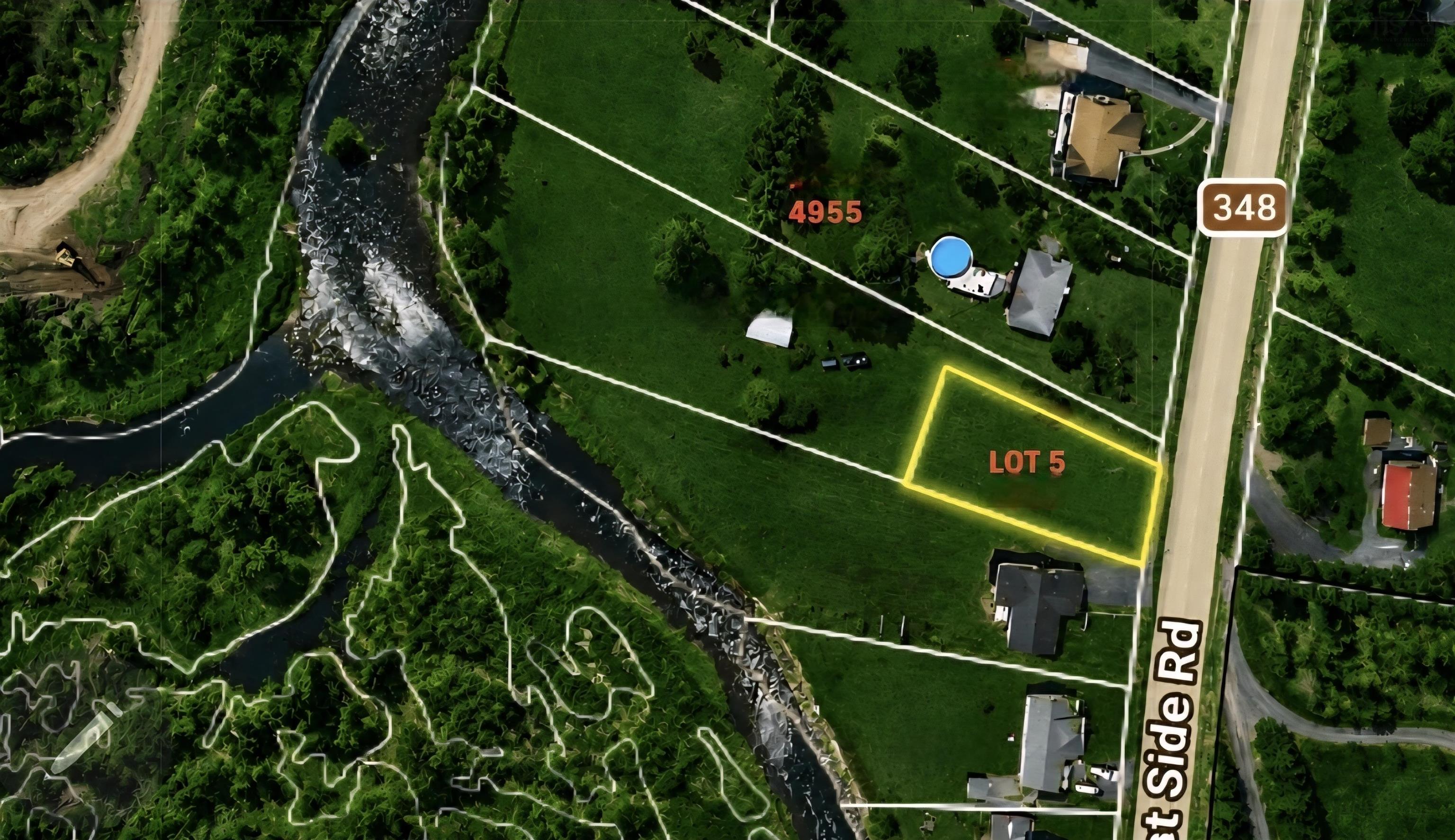 $57,500.00: Lot 5 East River East Side Road, Plymouth