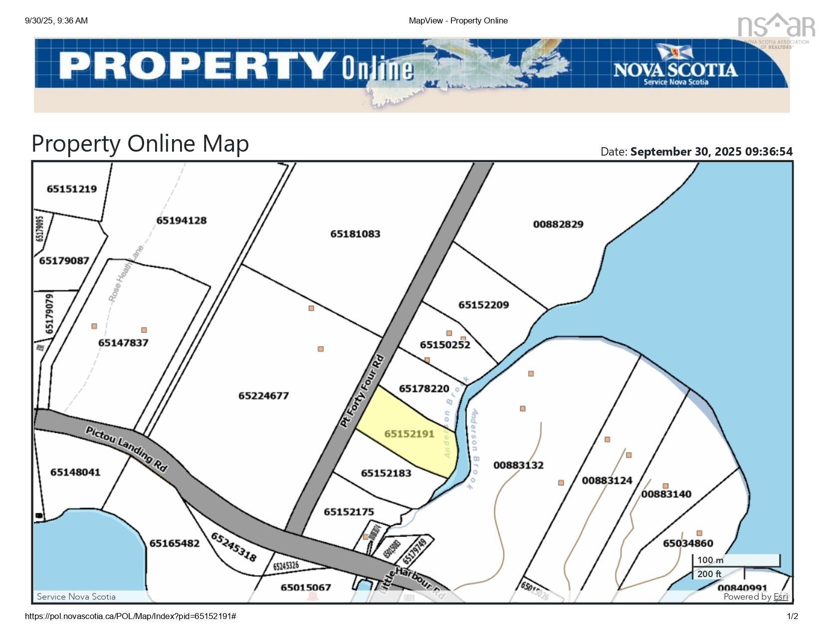 $109,900.00: Lot 03-3C Point Forty Four Road, Little Harbour