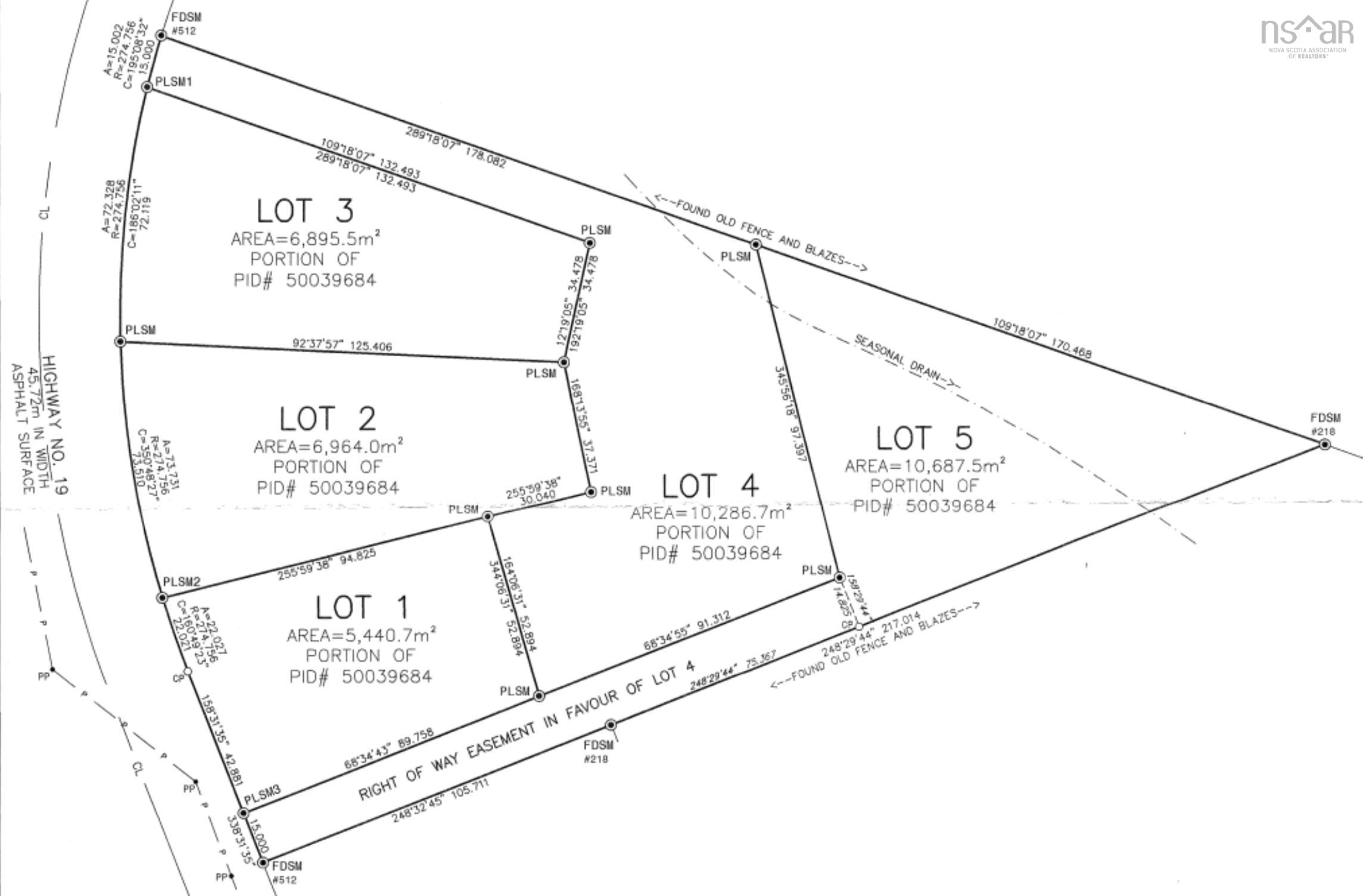 $24,000.00: Lot 5 Highway 19, Hawleys Hill, Mabou