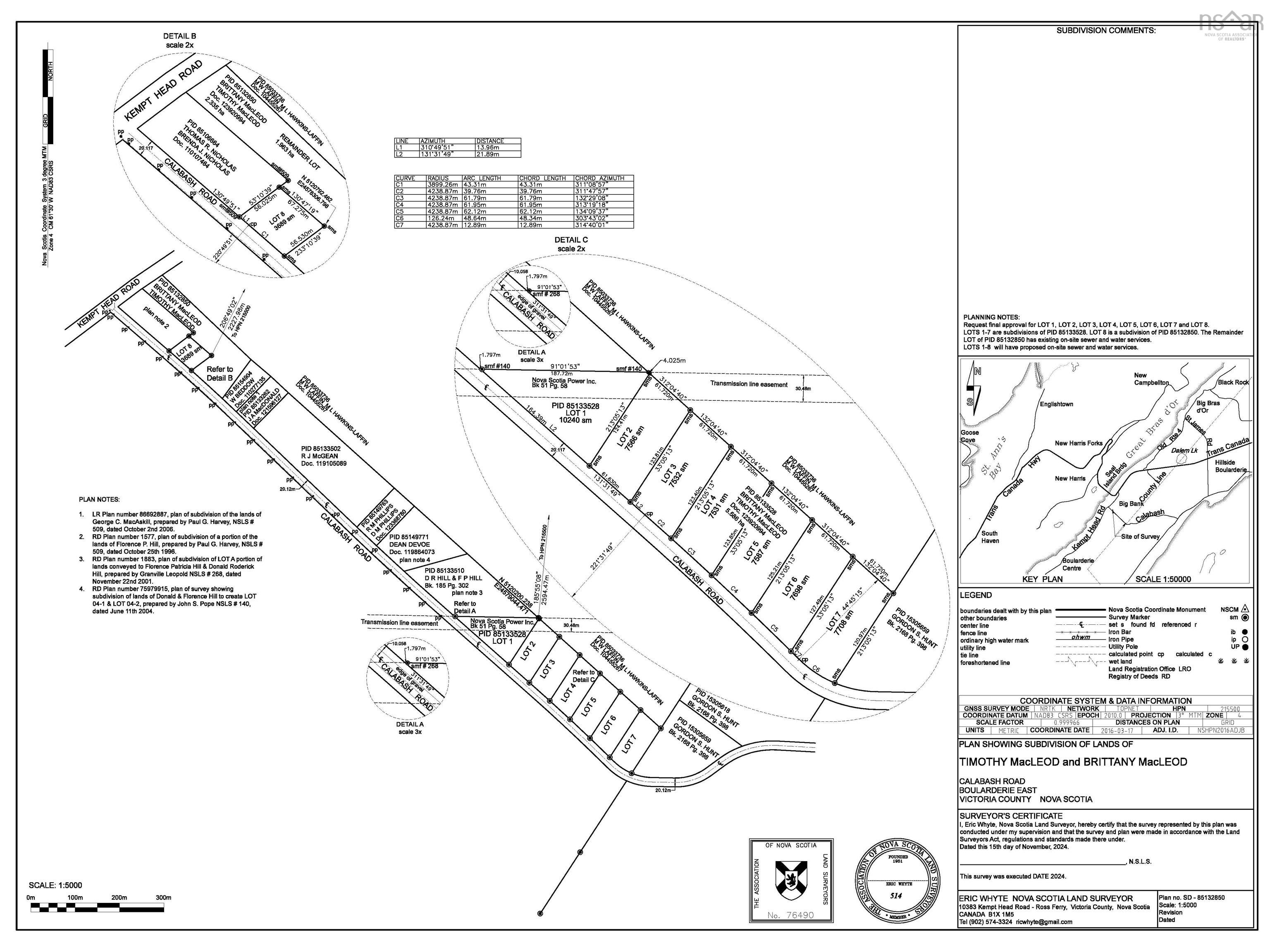 $39,000.00: Lot 5 Calabash Road, Boularderie East
