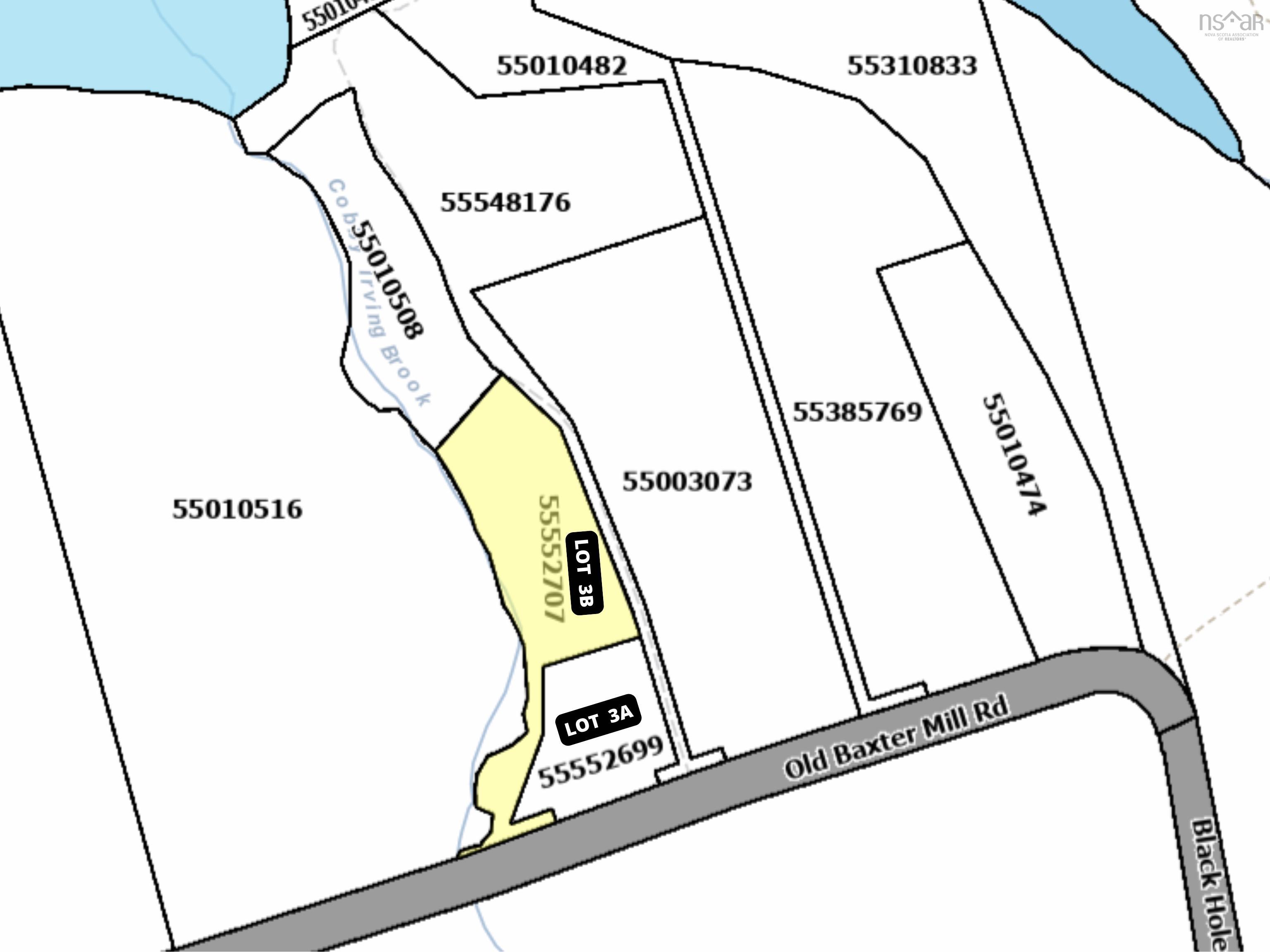 $75,000.00: Lot 3B Old Baxter Mill Road, Baxters Harbour