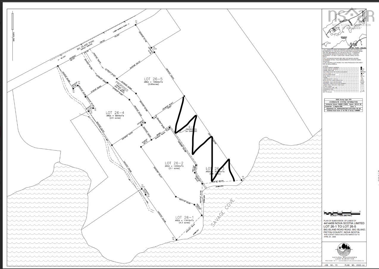 $175,000.00: Lot 26-2 Big Island Road, Merigomish