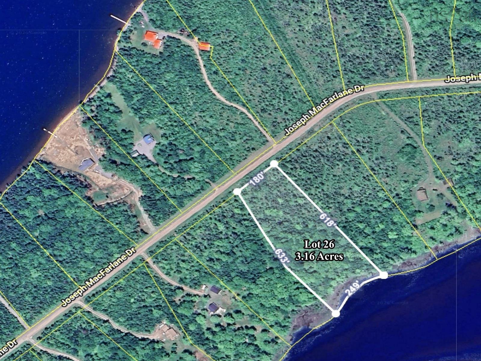 $89,000.00: Joseph Macfarlane Drive, Whycocomagh Bay