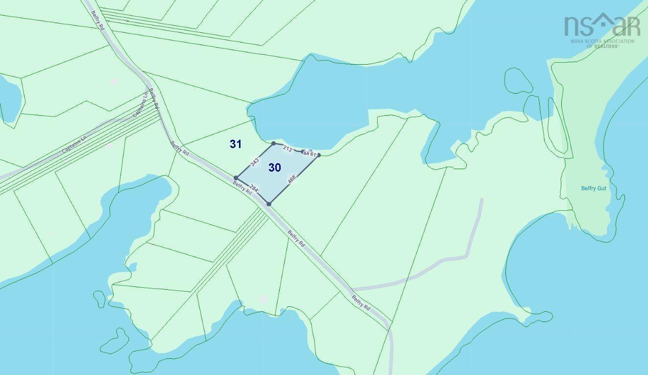 $52,000.00: Lot 30 Belfry Lake Road, Gabarus Lake