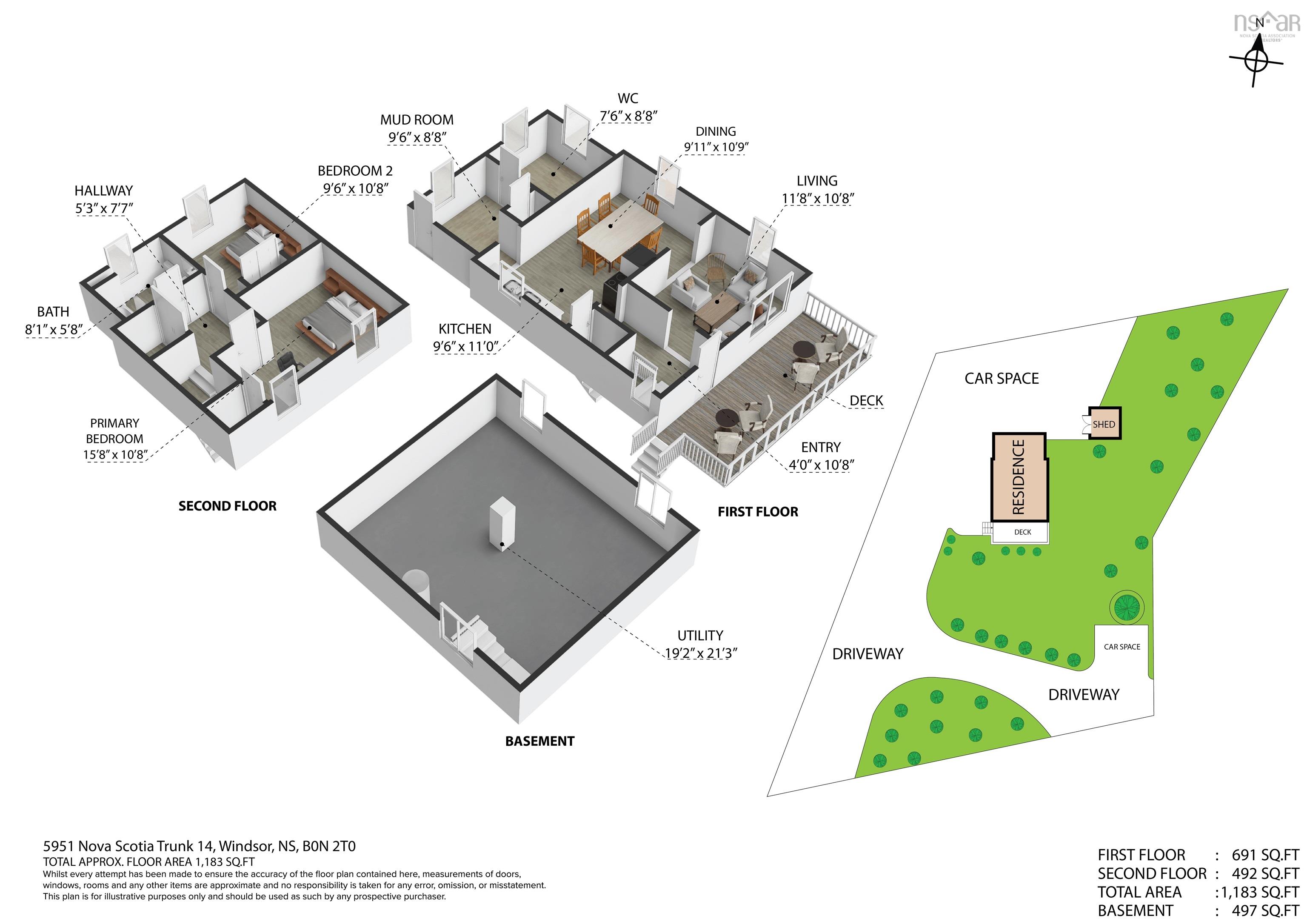 $345,000.00: 5951 Highway 14, Garlands Crossing