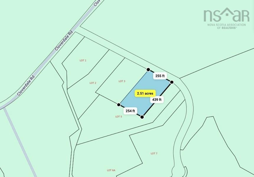 $70,000.00: Lot 4 Honey Berry Lane, Middle Stewiacke