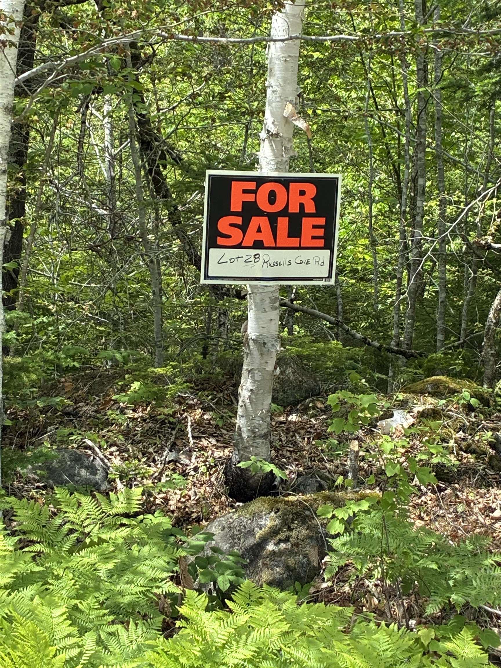 $79,900.00: Lot 28 Russells Cove Road, Parkdale