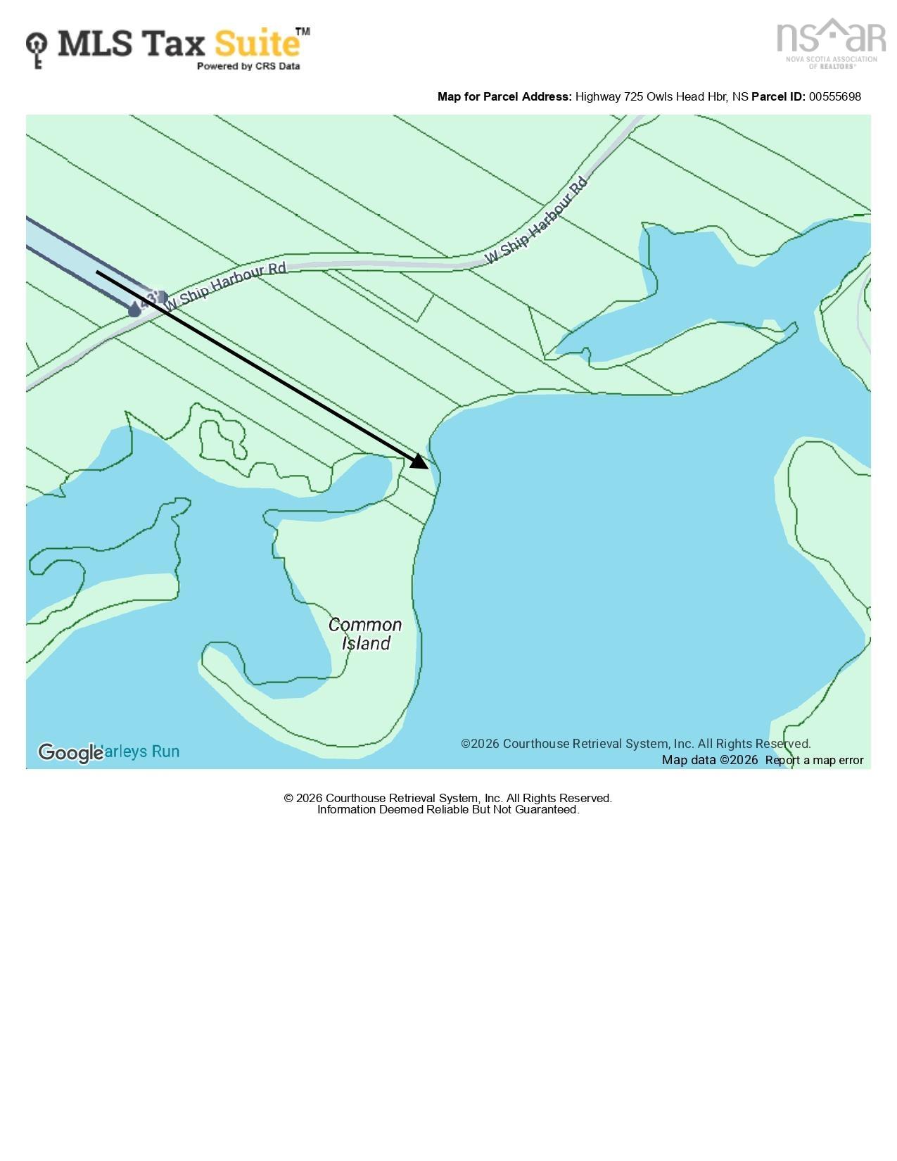 $175,000.00: Lot West Ship Harbour Road, Owls Head