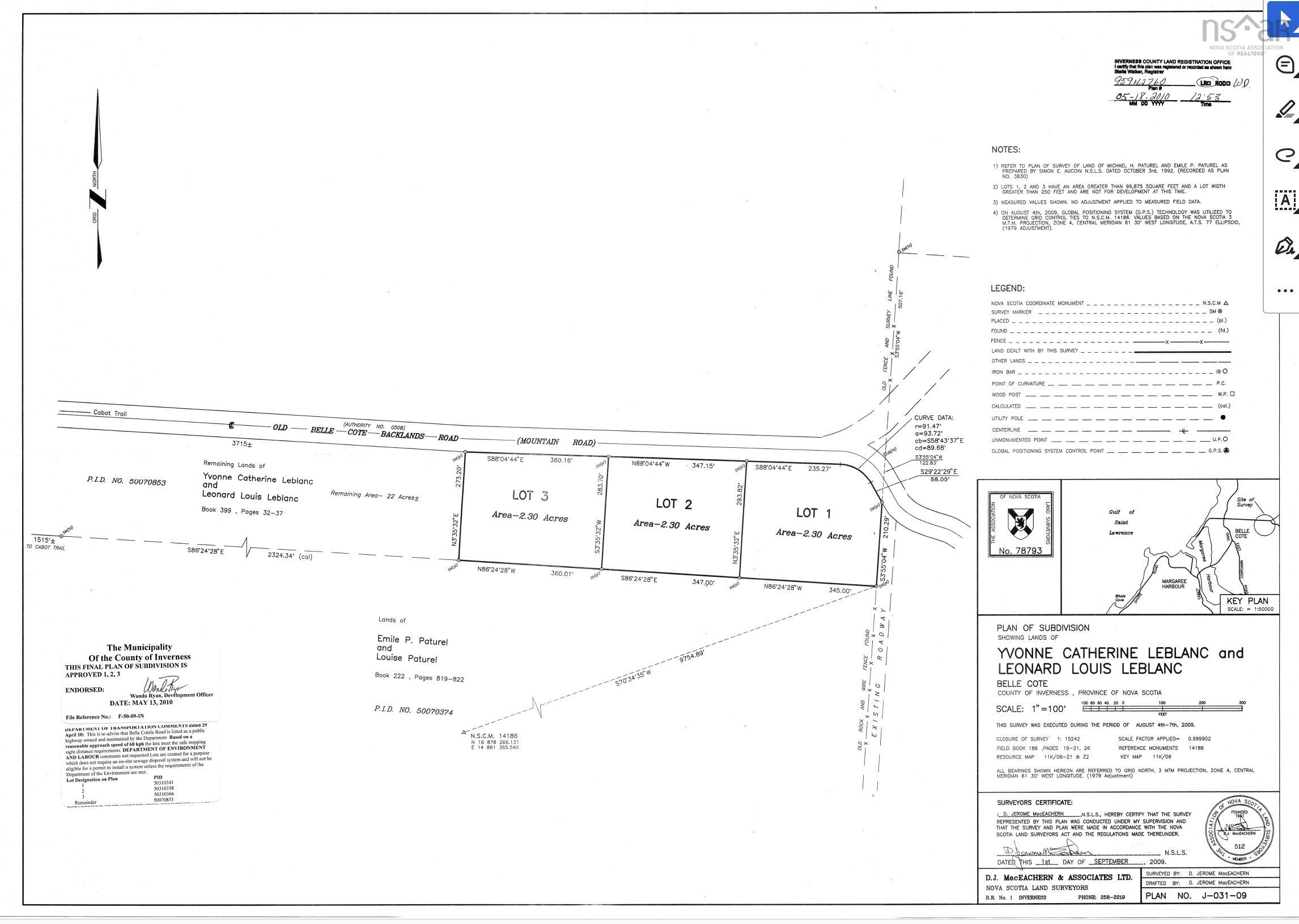 $119,500.00: 248 Old Belle Cote Road, Belle Côte