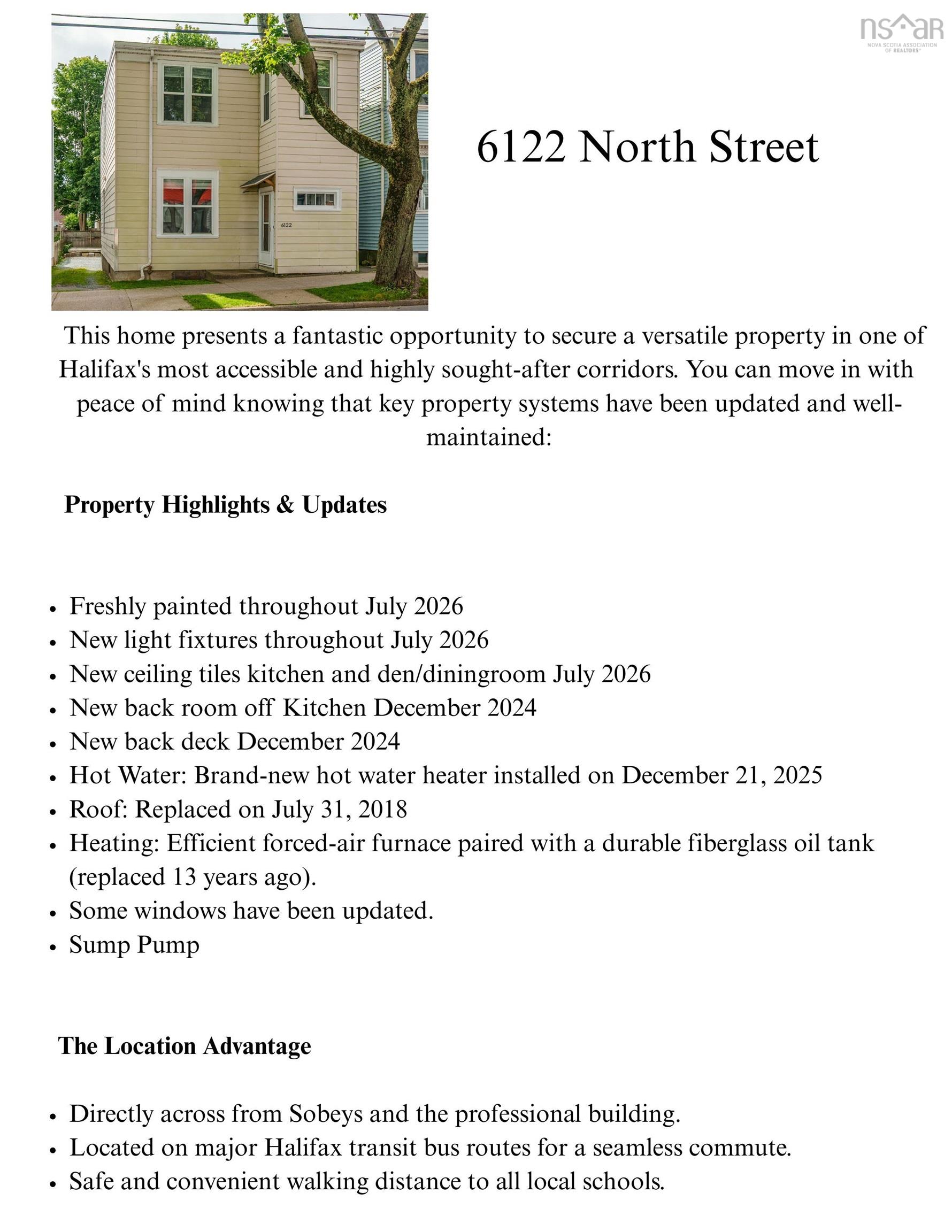 6122 North Street, Halifax Peninsula, NS (MLS 202619307)