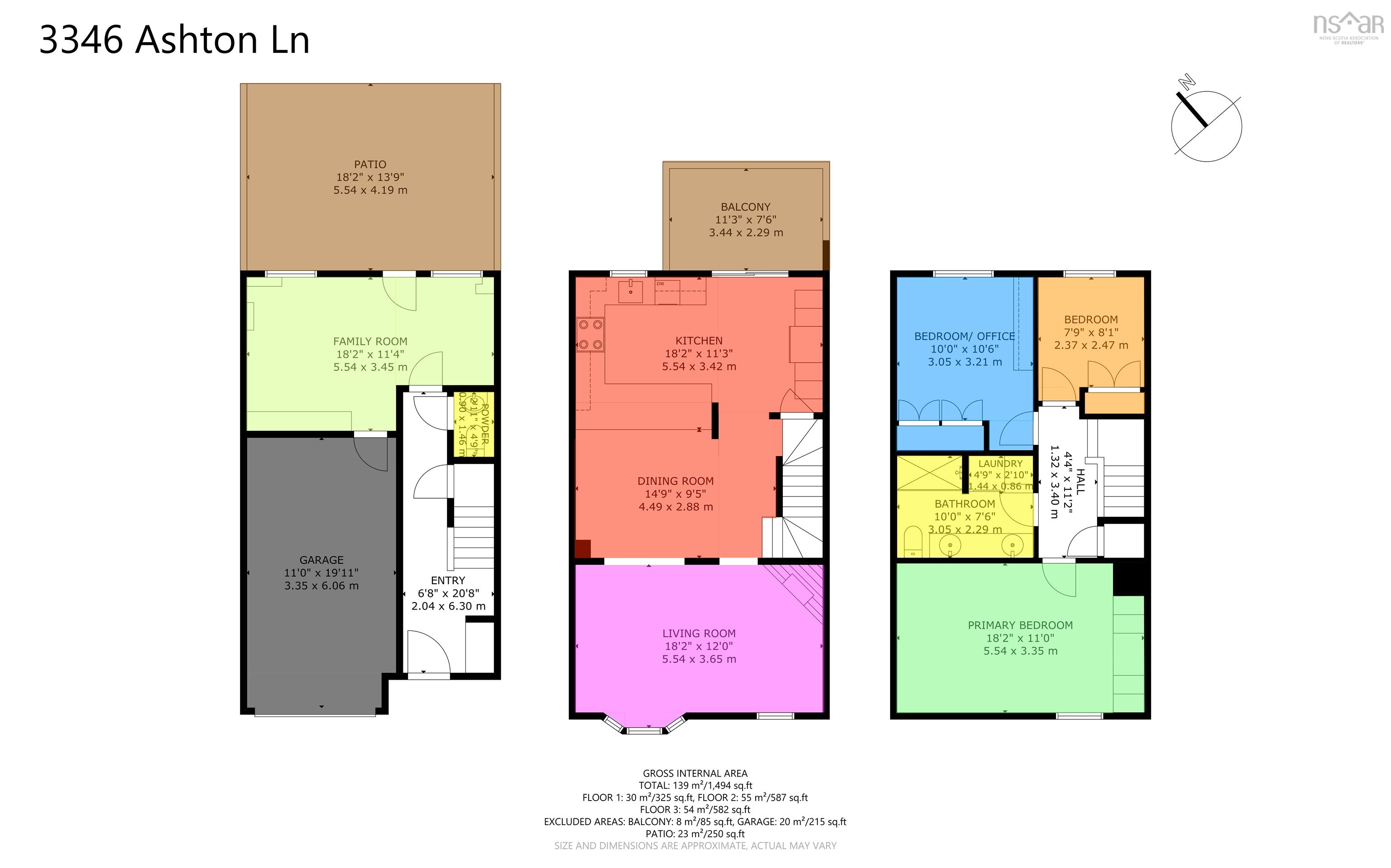 3346 Ashton Lane, Halifax Peninsula, NS (MLS 202619694)