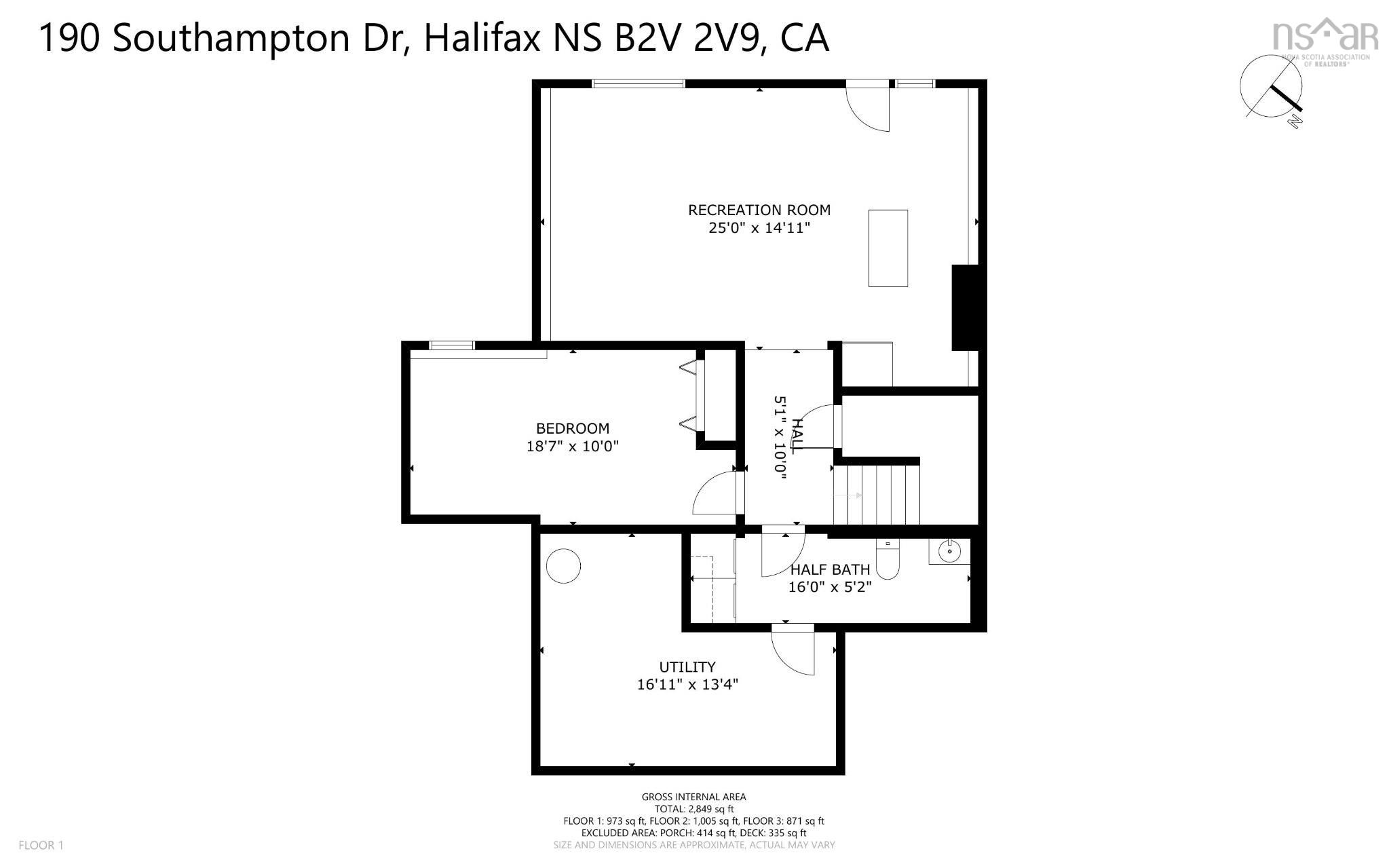 190 Southampton Drive, Cole Harbour, NS (MLS 202620534)