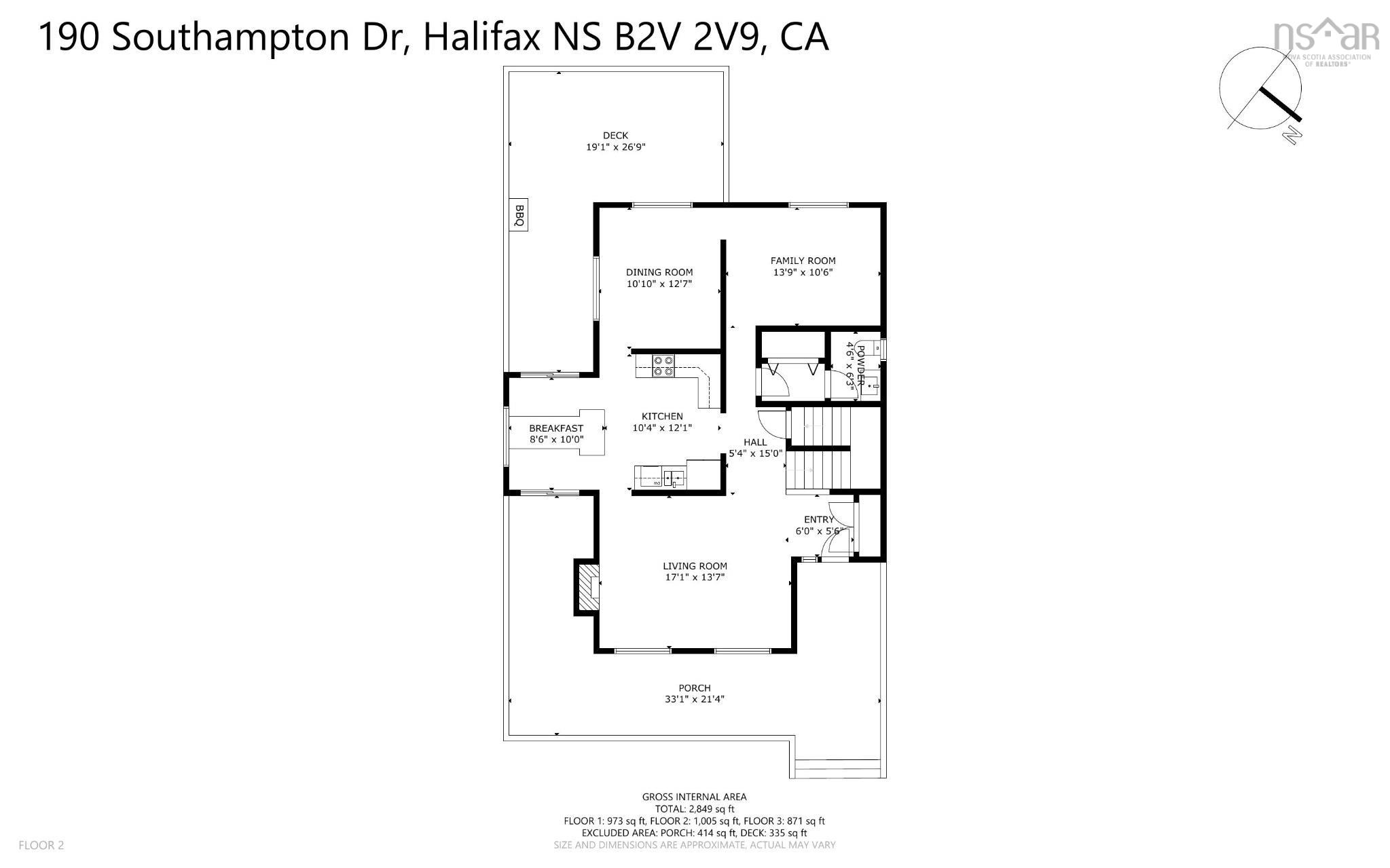 190 Southampton Drive, Cole Harbour, NS (MLS 202620534)