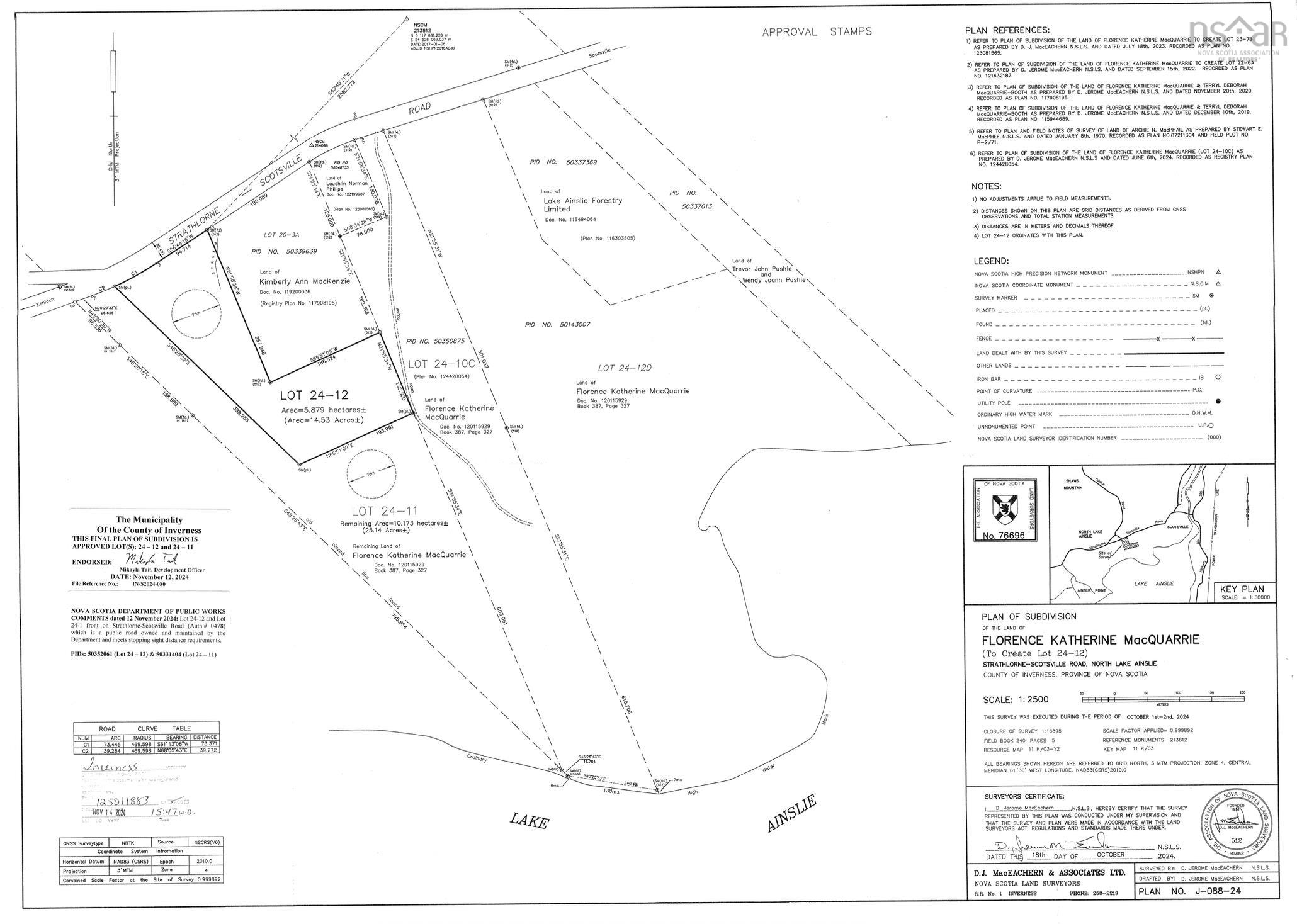 $75,000.00: Lot 24-12 Scotsville-Strathlorne Road, Scotsville