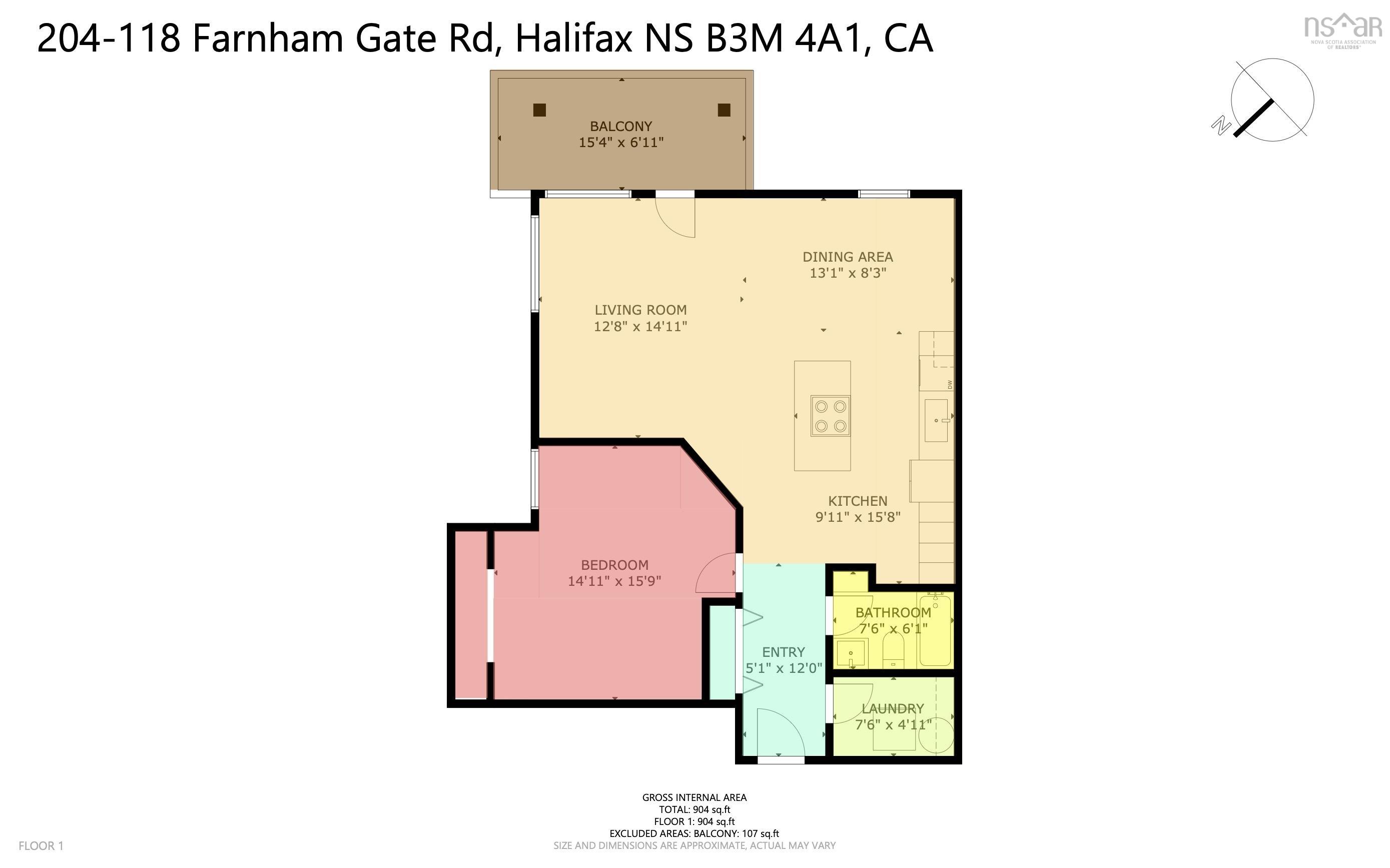 204 118 Farnham Gate Road, Halifax, NS (MLS 202622005)