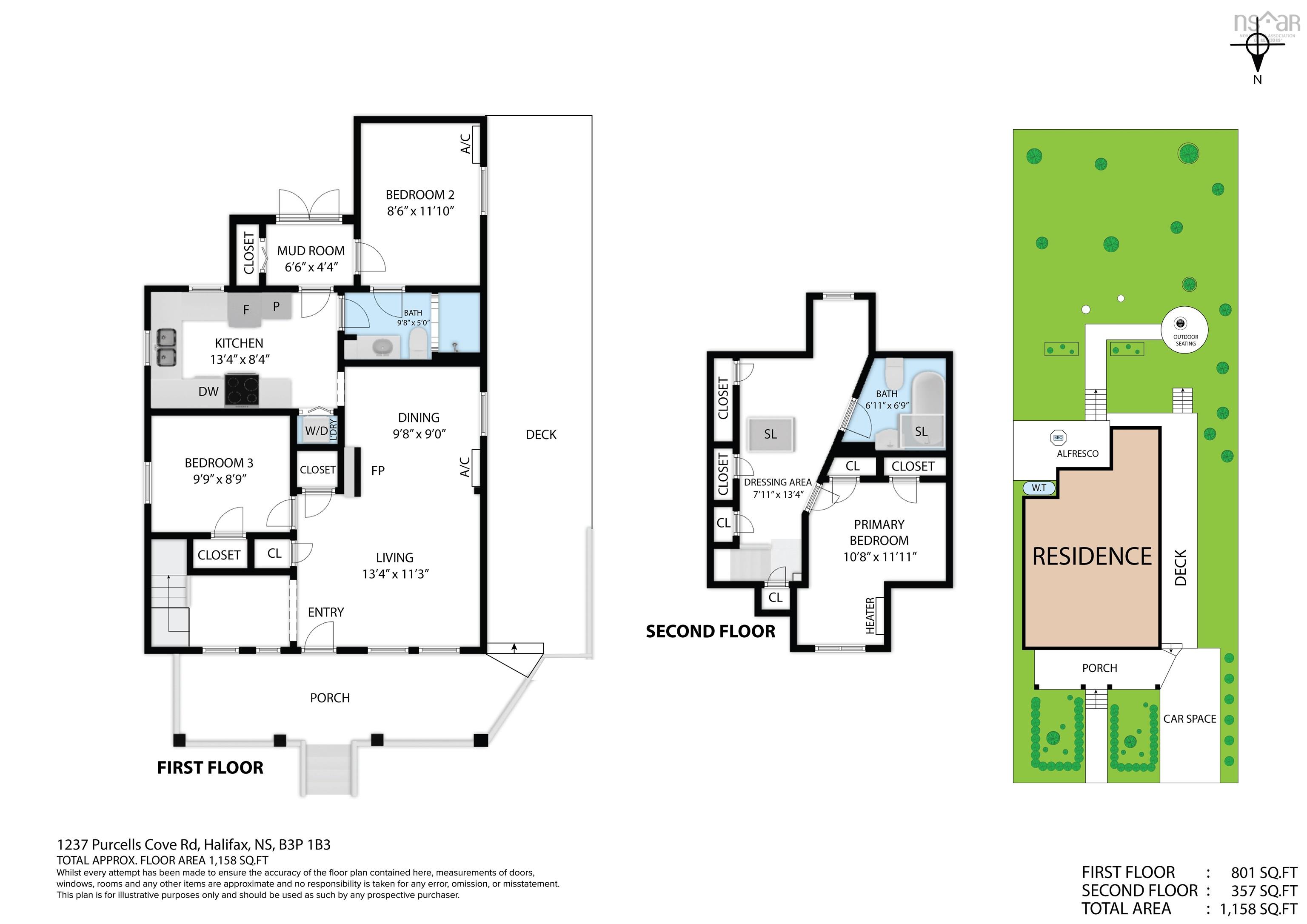 1237 Purcells Cove Road, Halifax, NS (MLS® 202622232) — Floor plan