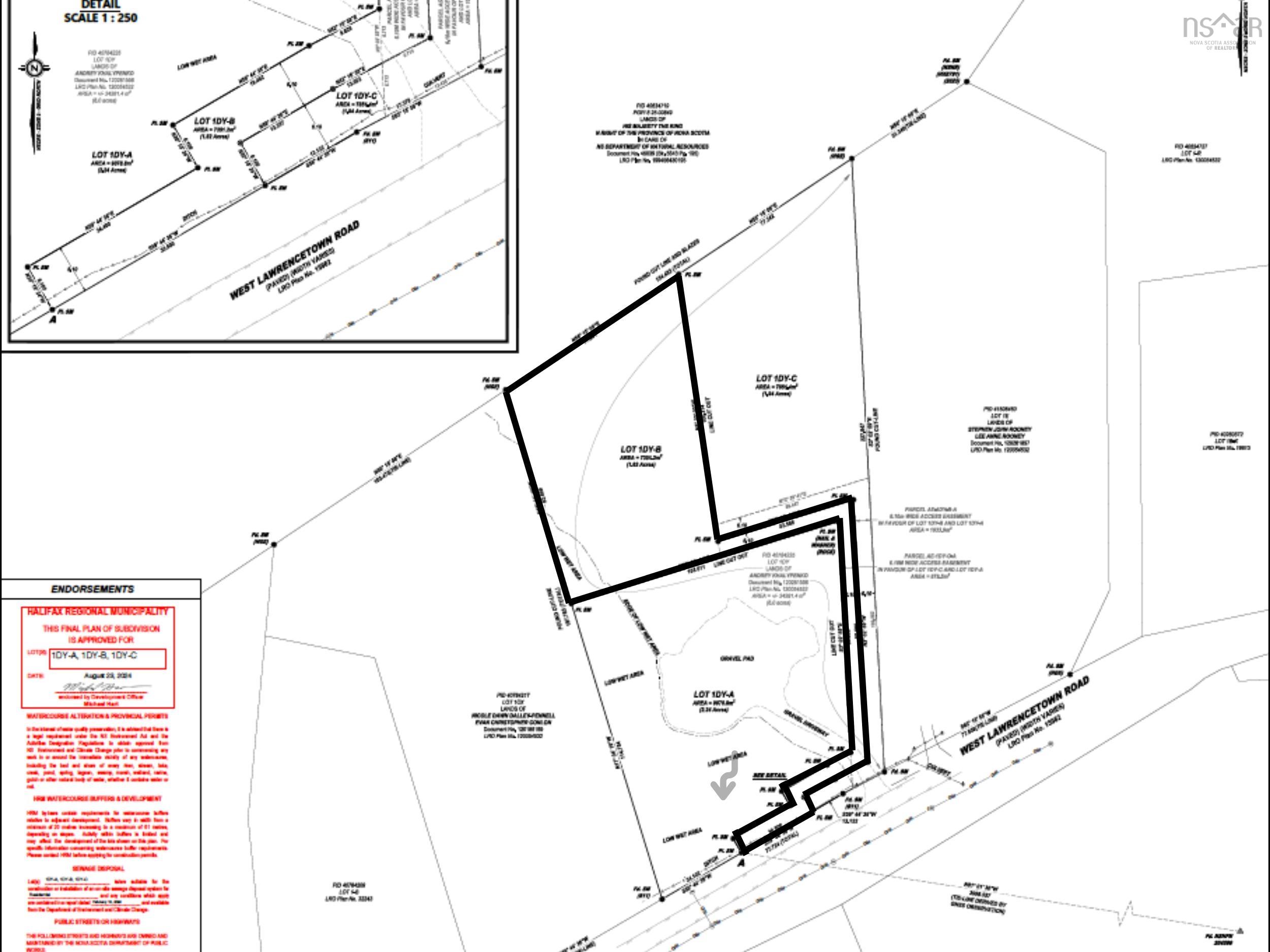 $109,900.00: Lot 1DY-B West Lawrencetown Road, Lawrencetown
