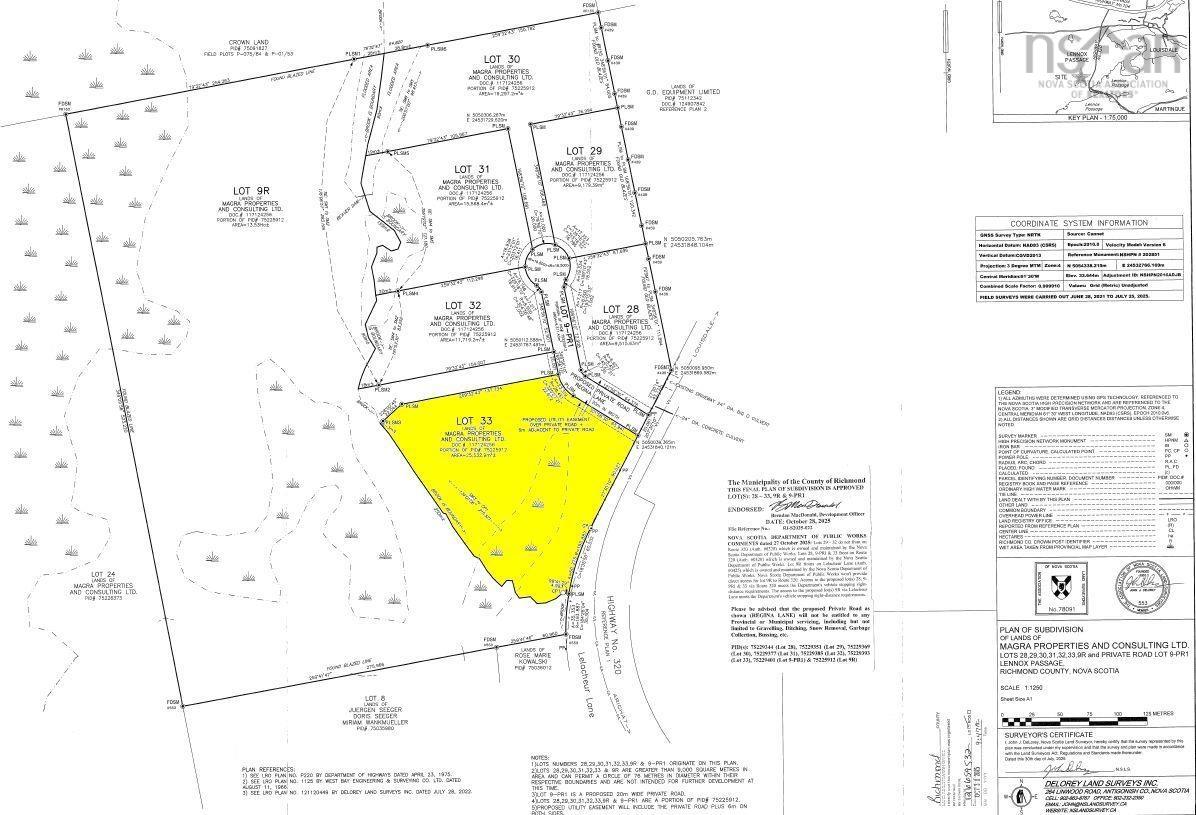$59,000.00: Lot 33 Regina Lane, Louisdale